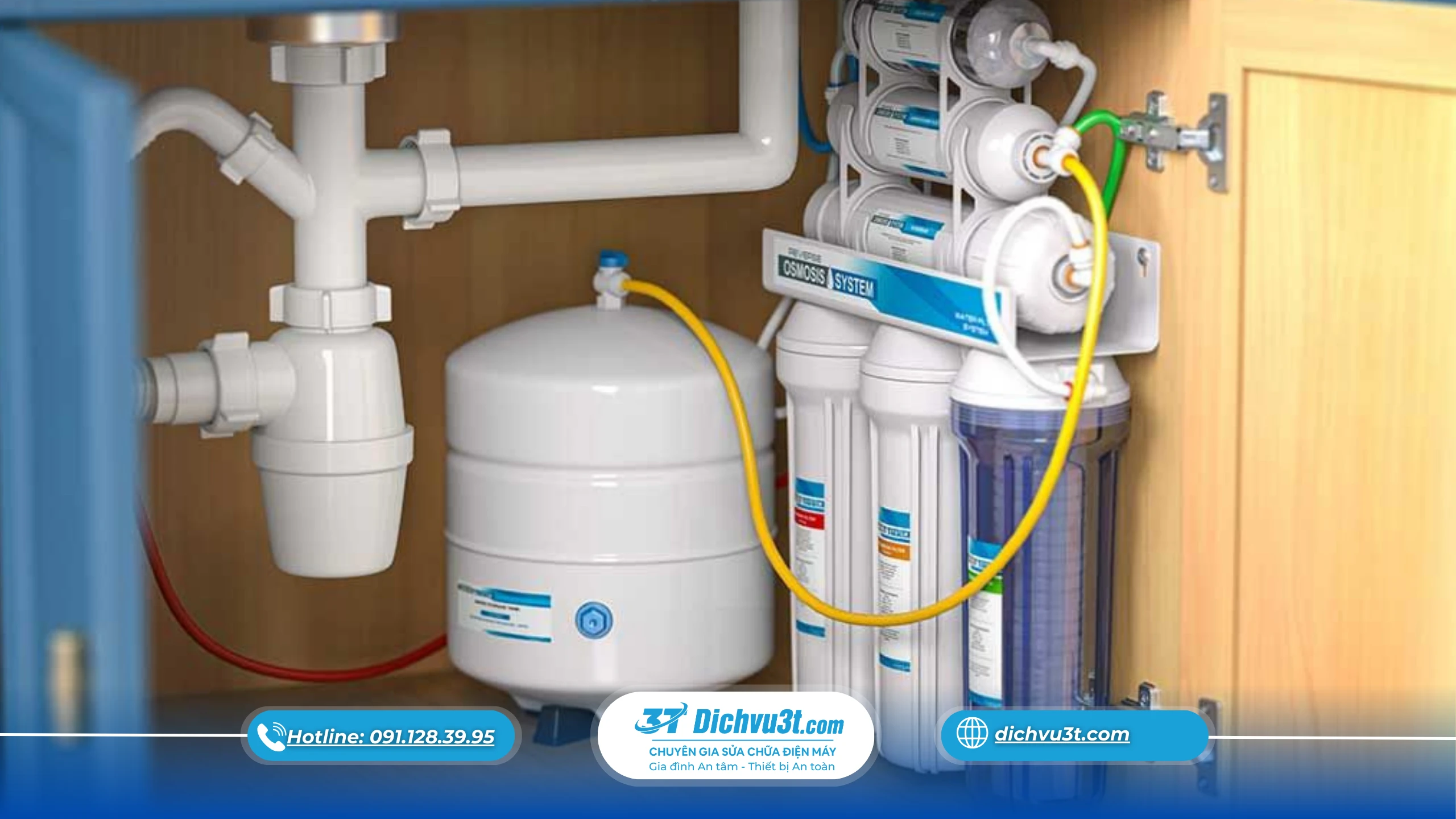 Vệ sinh lõi máy lọc nước