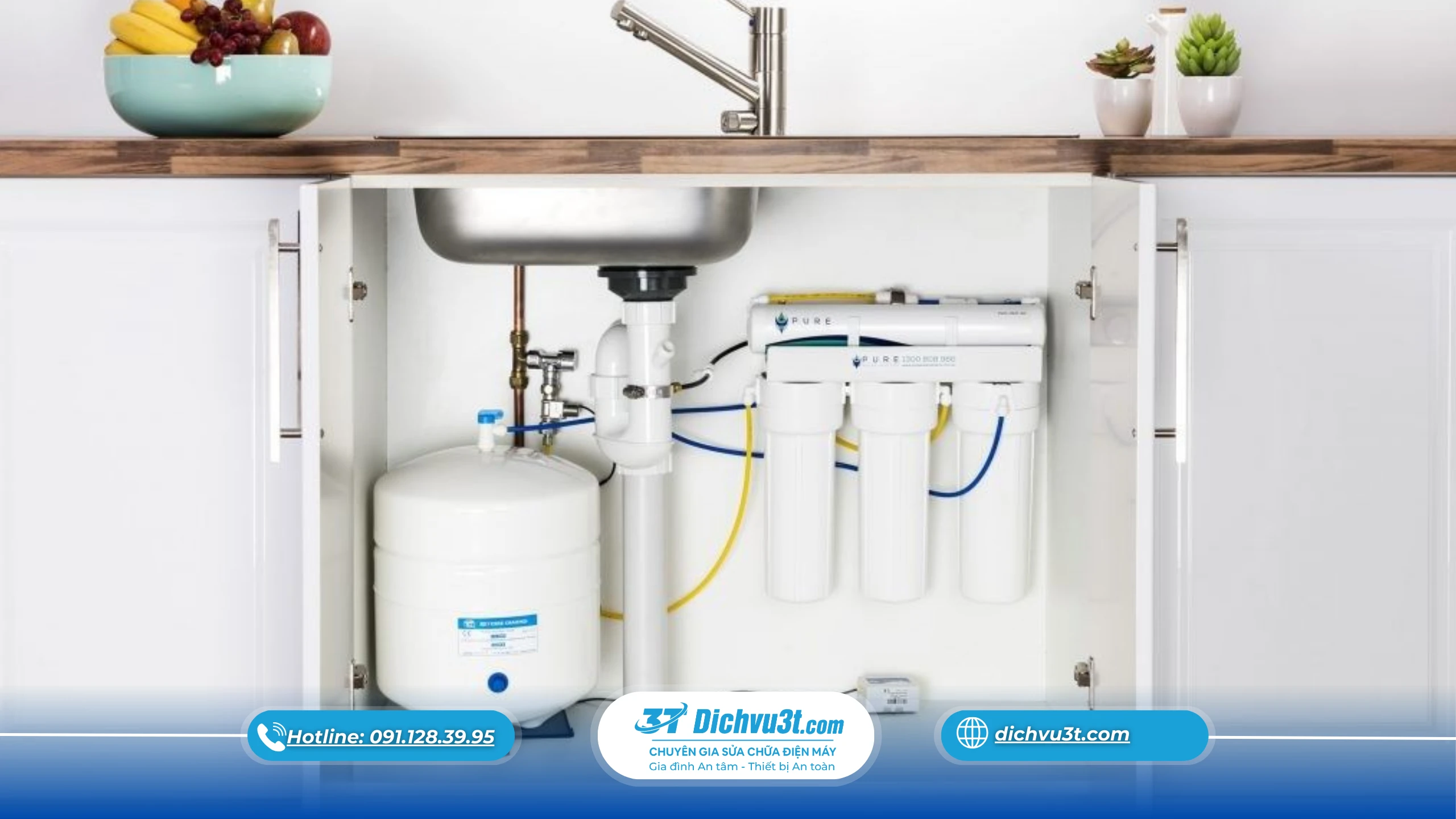 vệ sinh máy lọc nước 