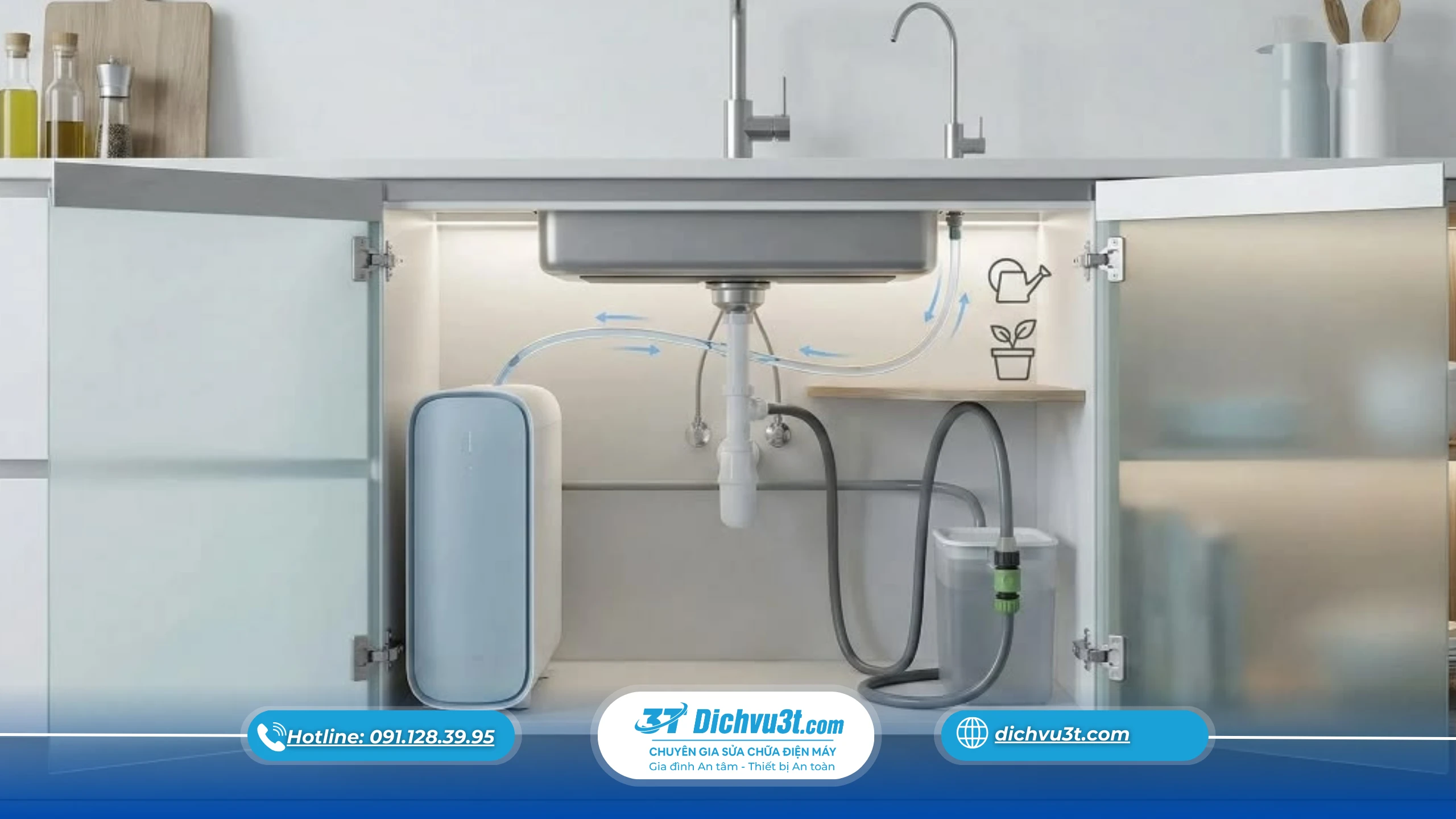 Vệ sinh lõi máy lọc nước