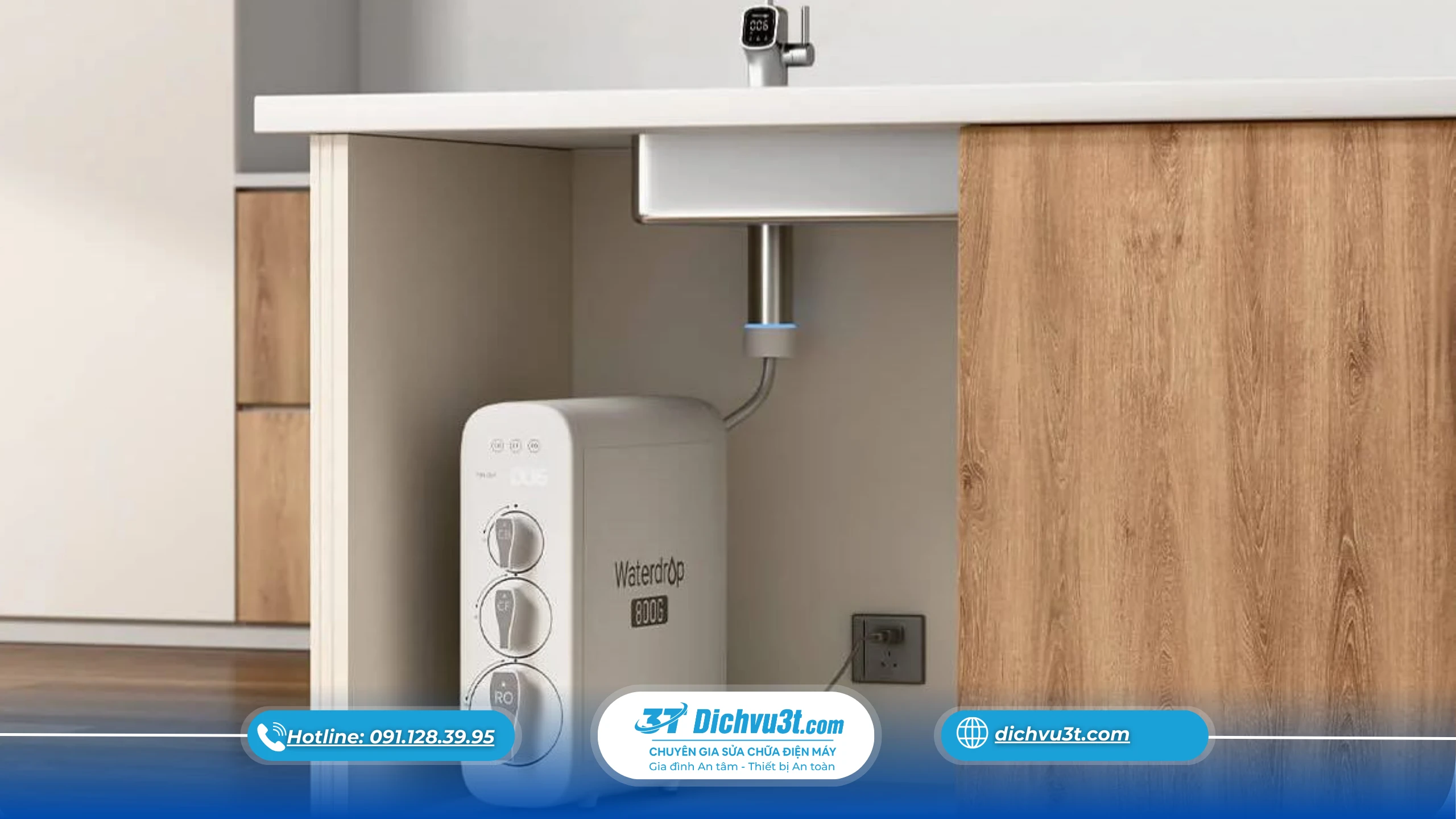 Máy lọc nước chảy yếu