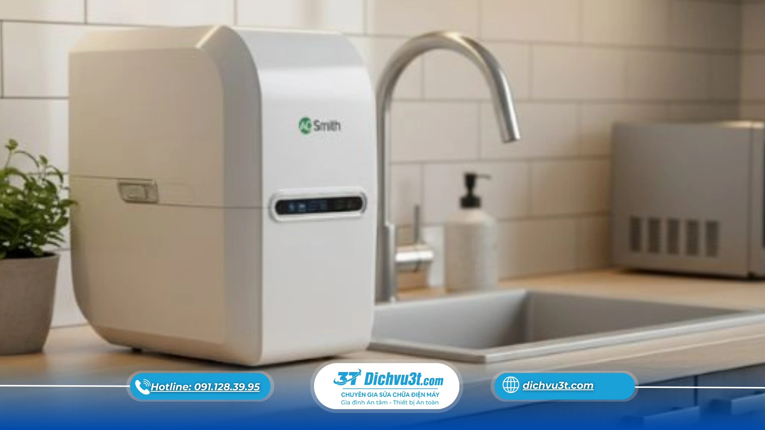 máy lọc nước kêu to