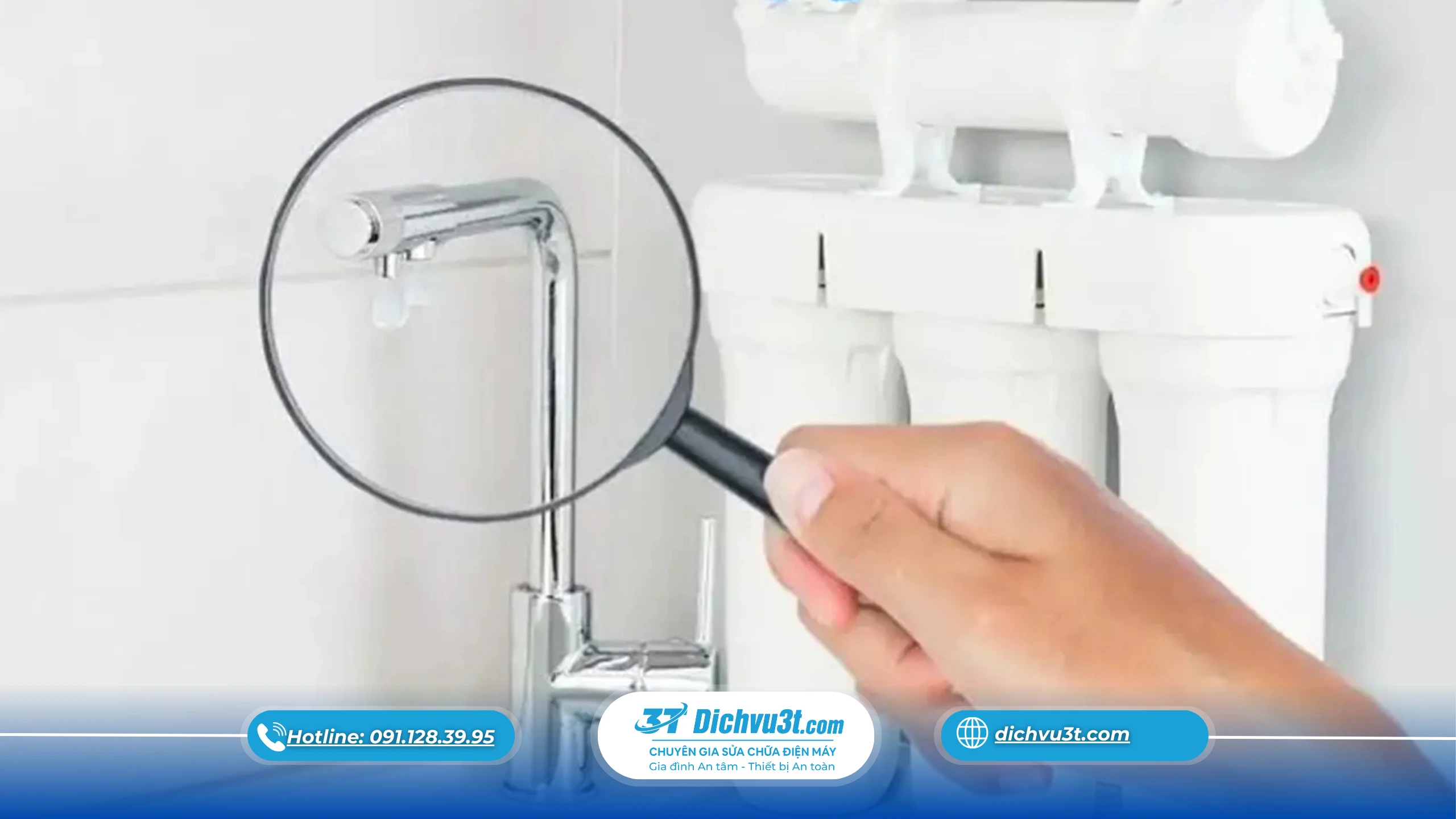 Máy lọc nước chảy yếu