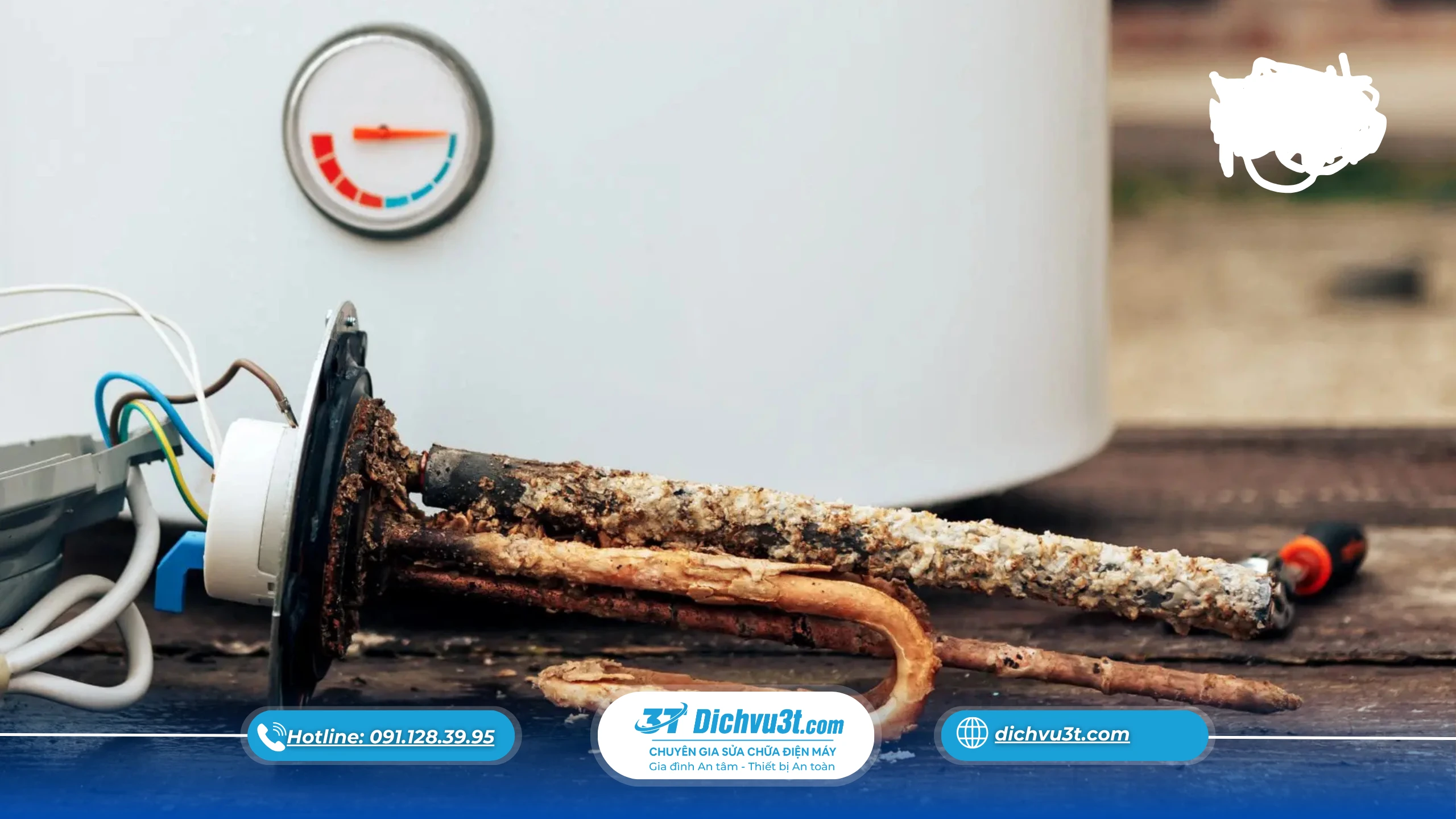 Cách xả cặn bình nóng lạnh