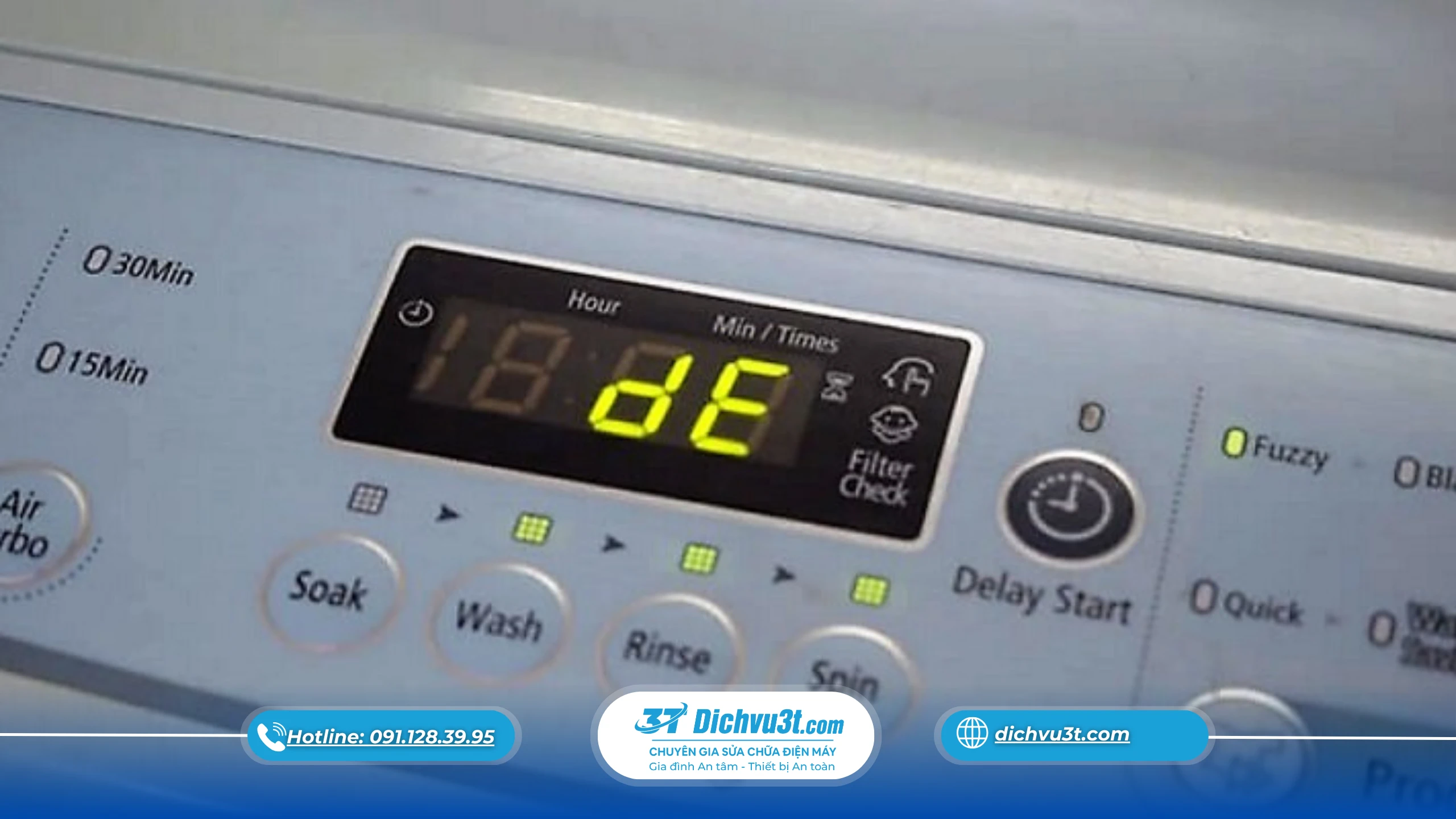 Máy giặt báo lỗi