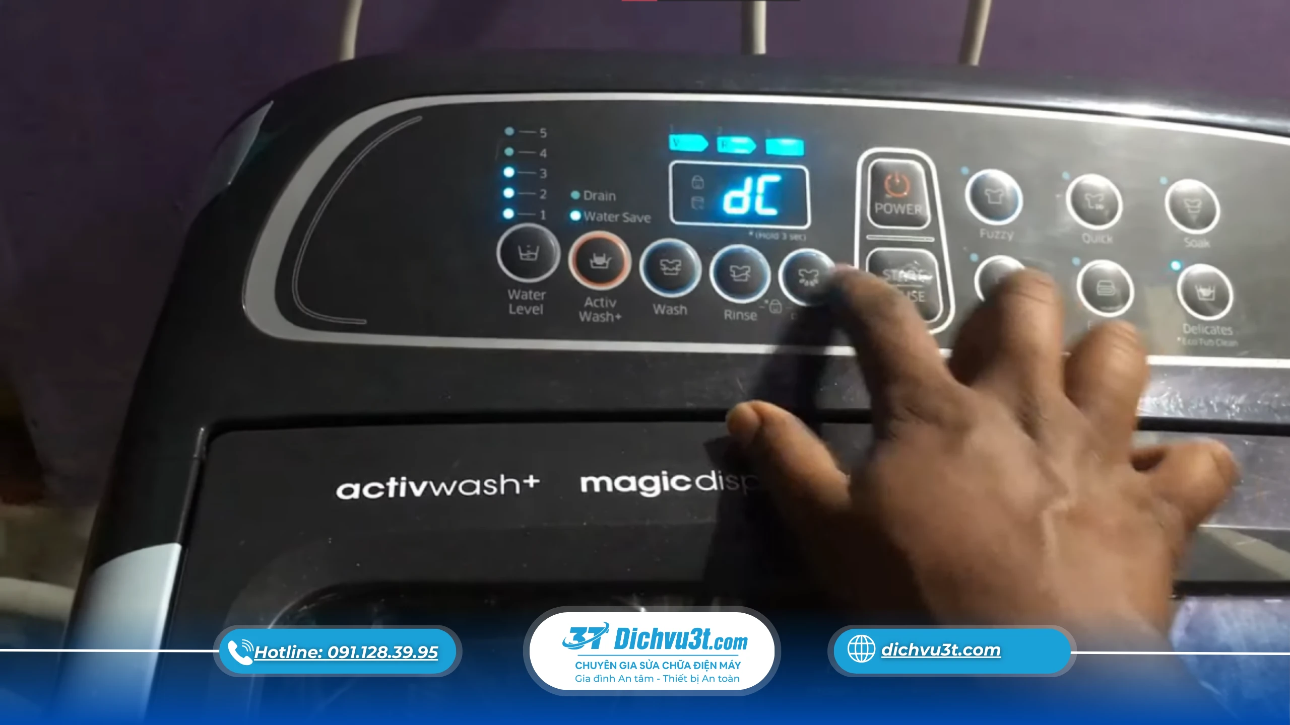 Máy giặt báo lỗi