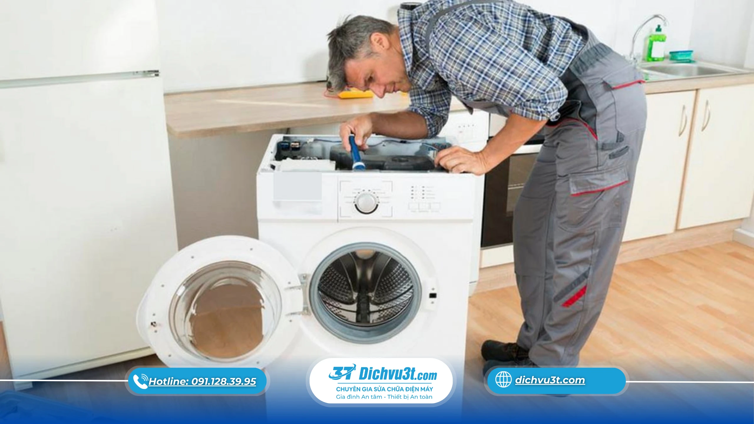 Máy giặt không lên nguồn