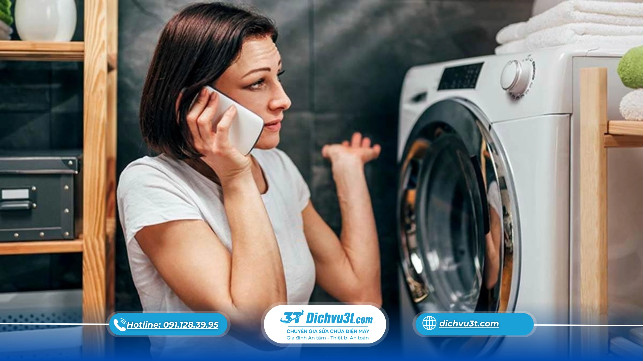 Máy giặt không lên nguồn