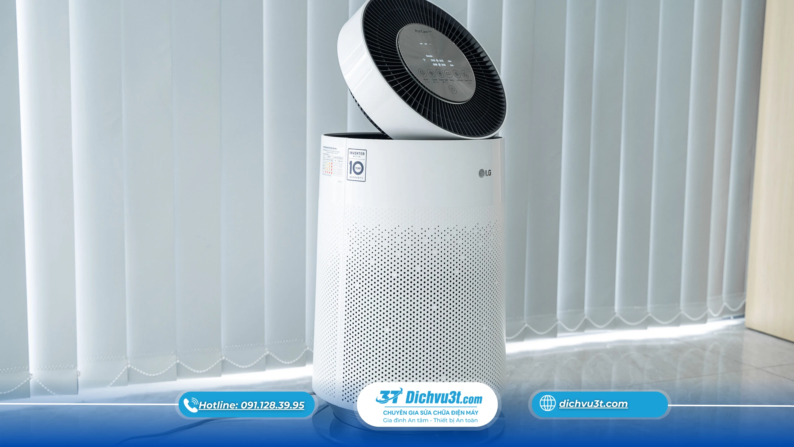 cảm biến bụi PM2.5 trên máy lọc không khí