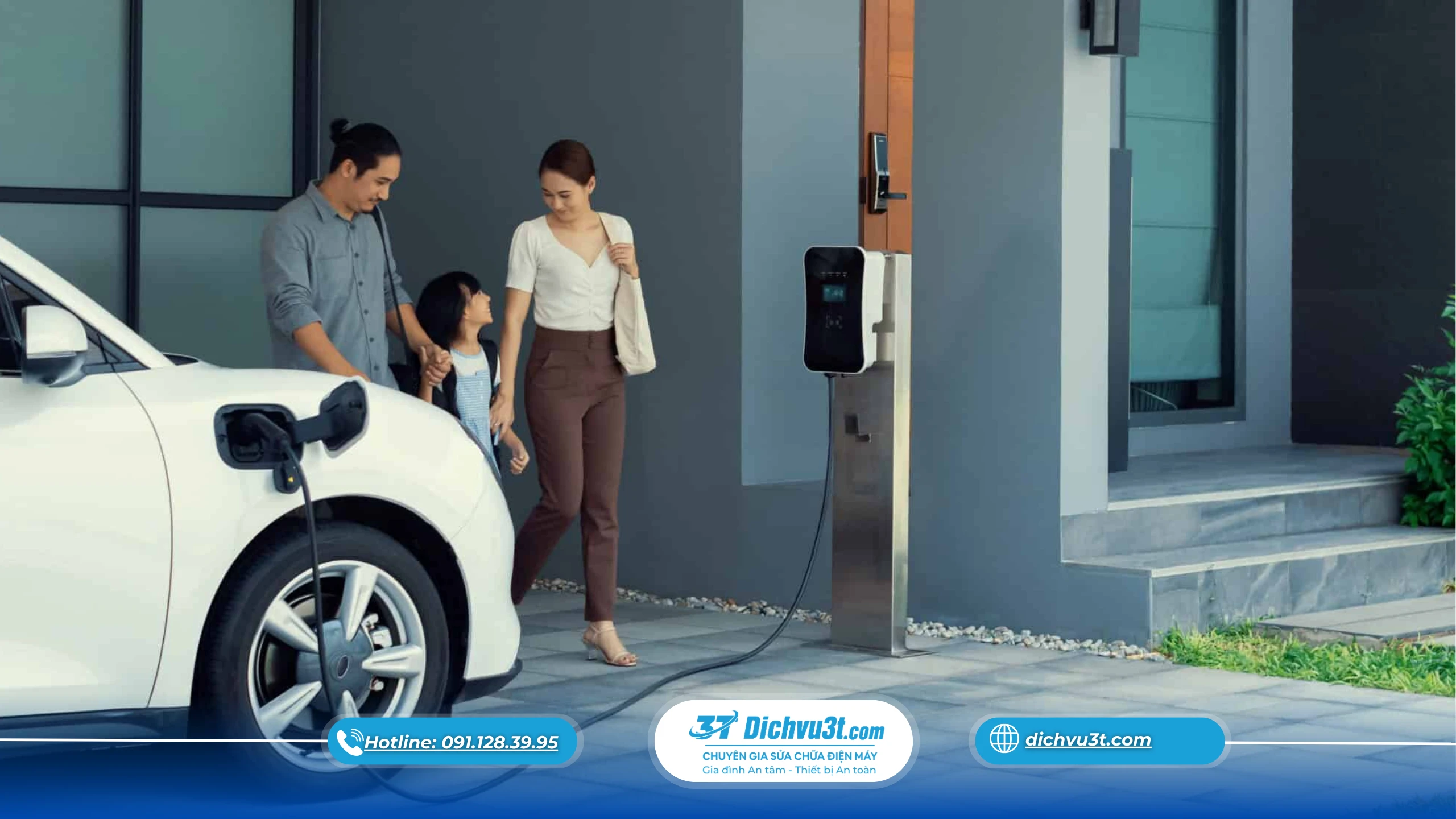 Trạm sạc xe ô tô điện tại nhà cần những thiết bị gì?