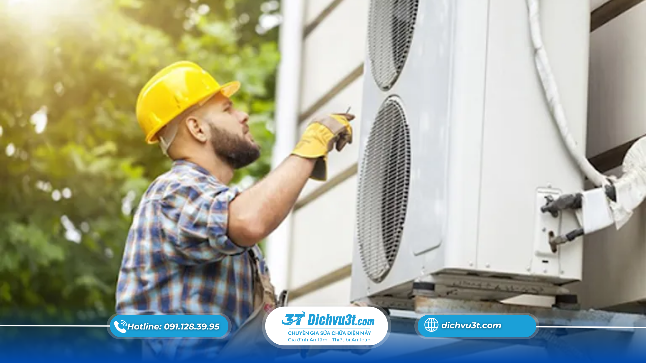 Bạn hiện đang xem Nguyên nhân và cách khắc phục cục nóng điều hòa chảy nước | Dịch Vụ 3T
