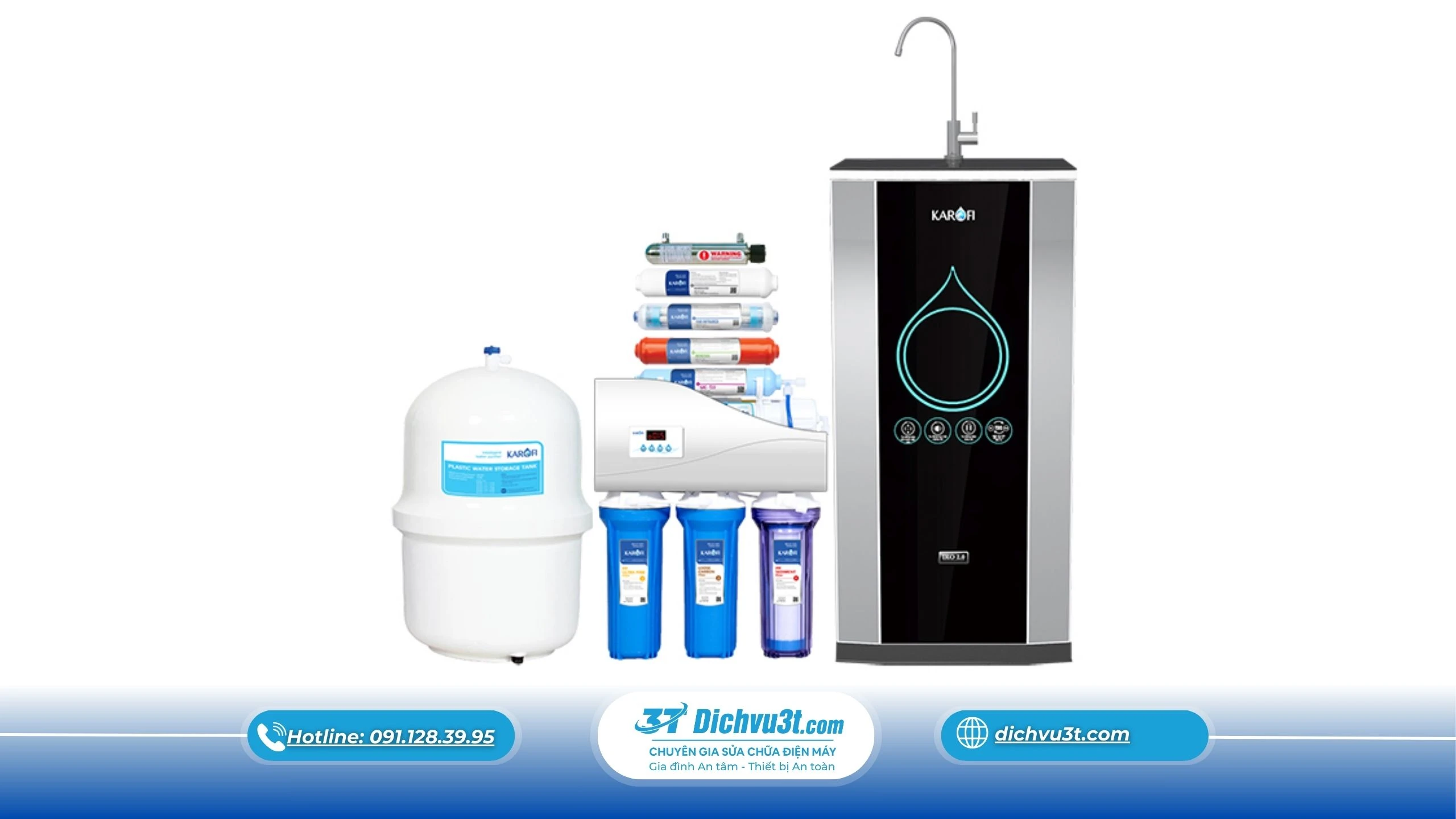 lắp đặt máy lọc nước