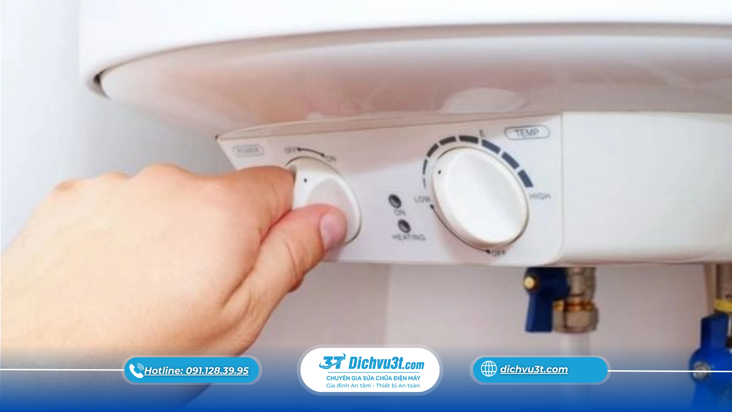 Bật bình nóng lạnh liên tục cả ngày là một trong những nguyên nhân gây sửa chửa bình nóng lạnh nhanh chóng