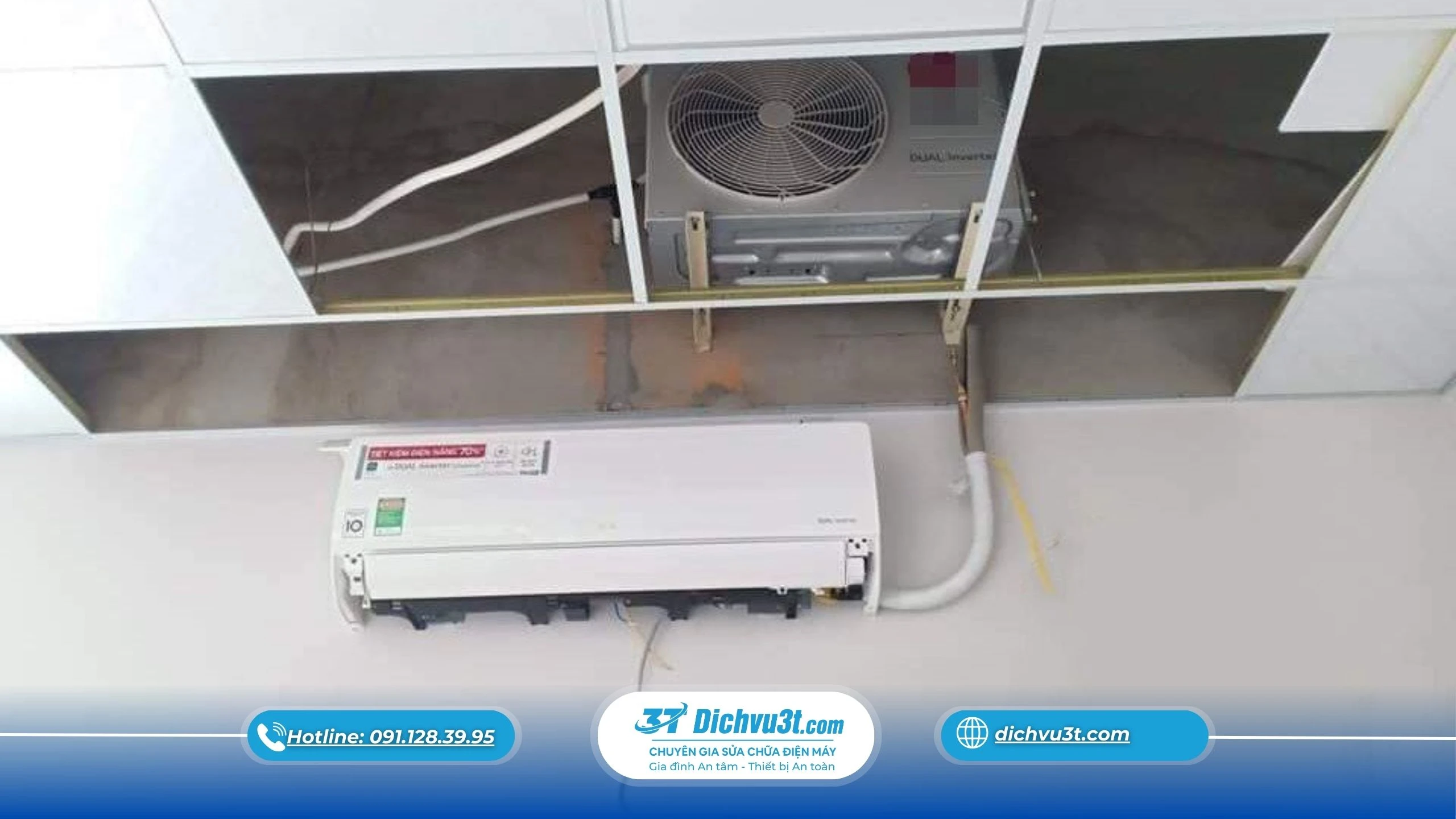 lắp đặt điều hòa