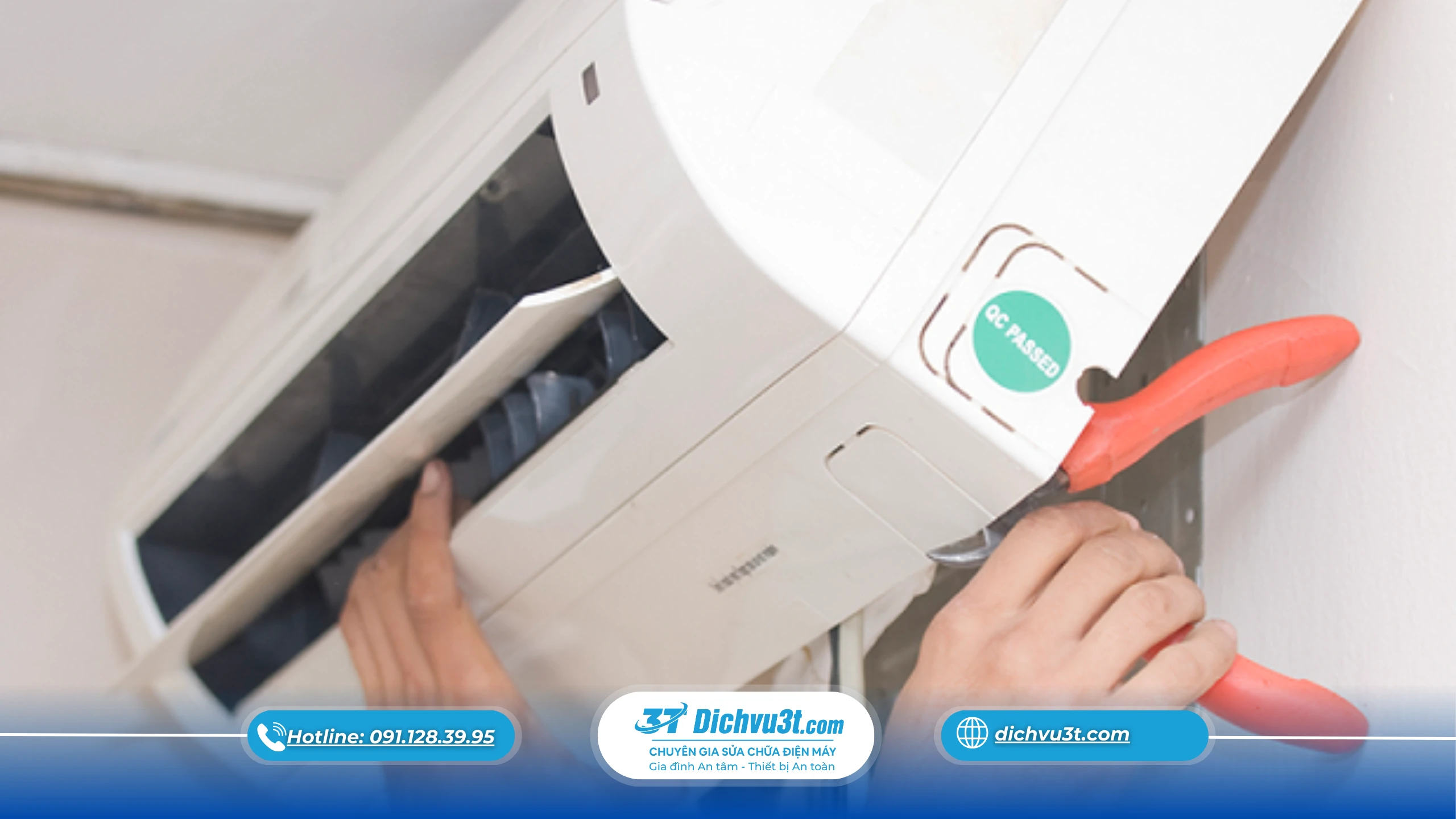 lắp đặt điều hoà: Cách khắc phục tình trạng này hiệu quả và an toàn