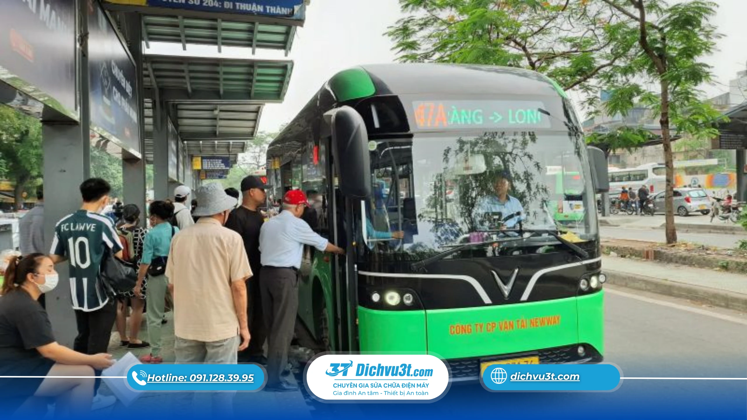 Lắp đặt trạm sạc xe điện: Vì sao bến xe bus là vị trí lý tưởng để đặt trạm sạc?