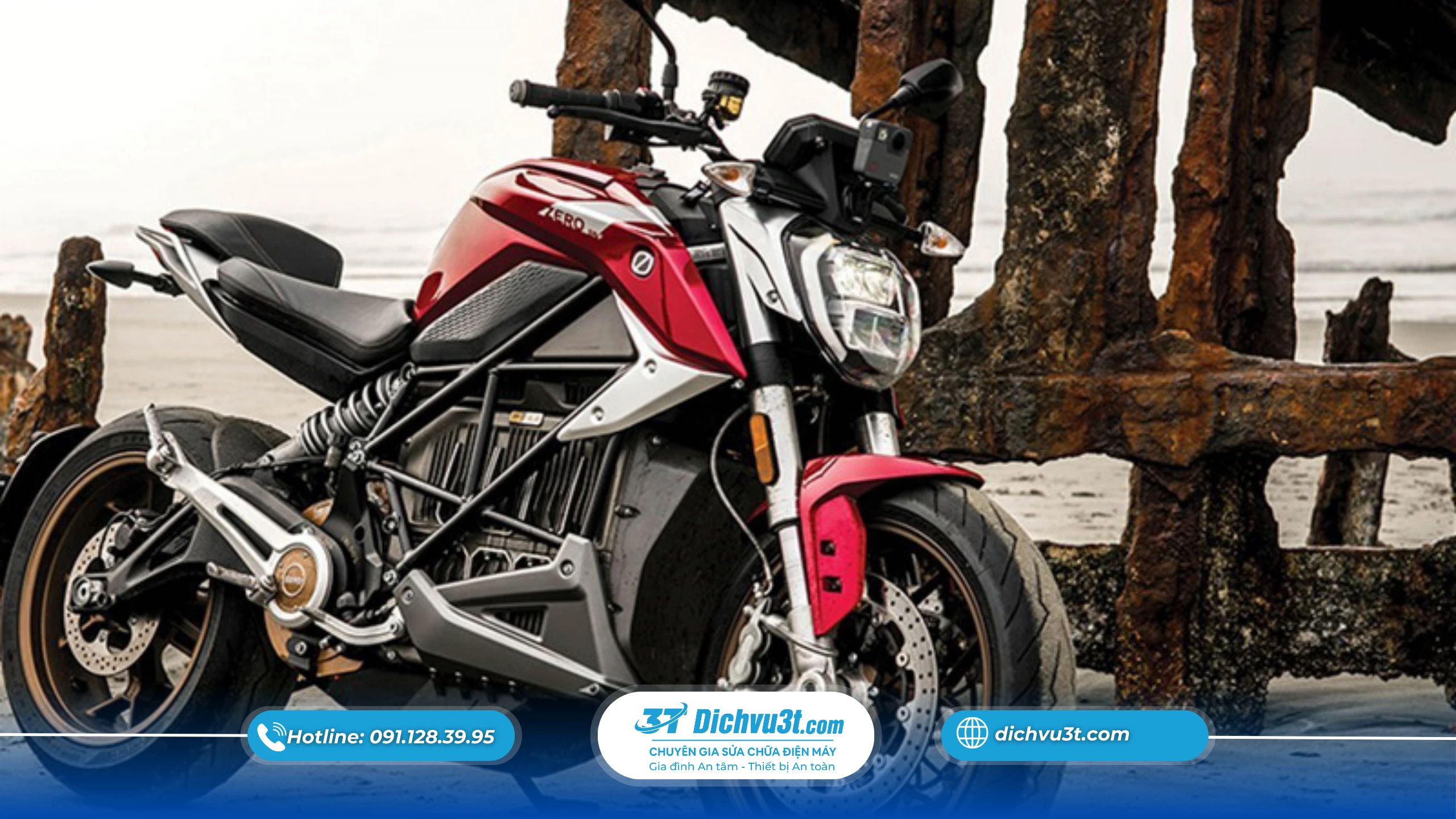 Thiết kế xe điện thể thao mạnh mẽ