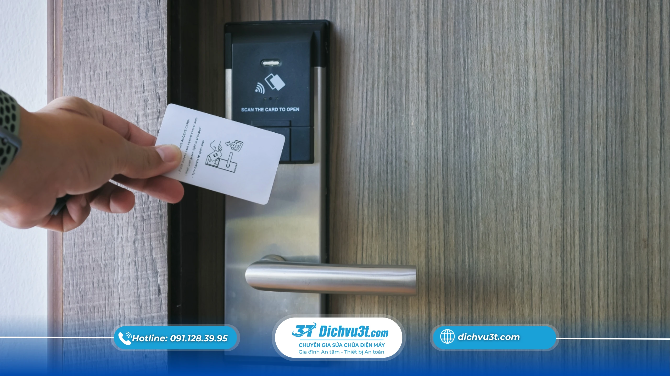 lắp khóa thông minh tại nhà