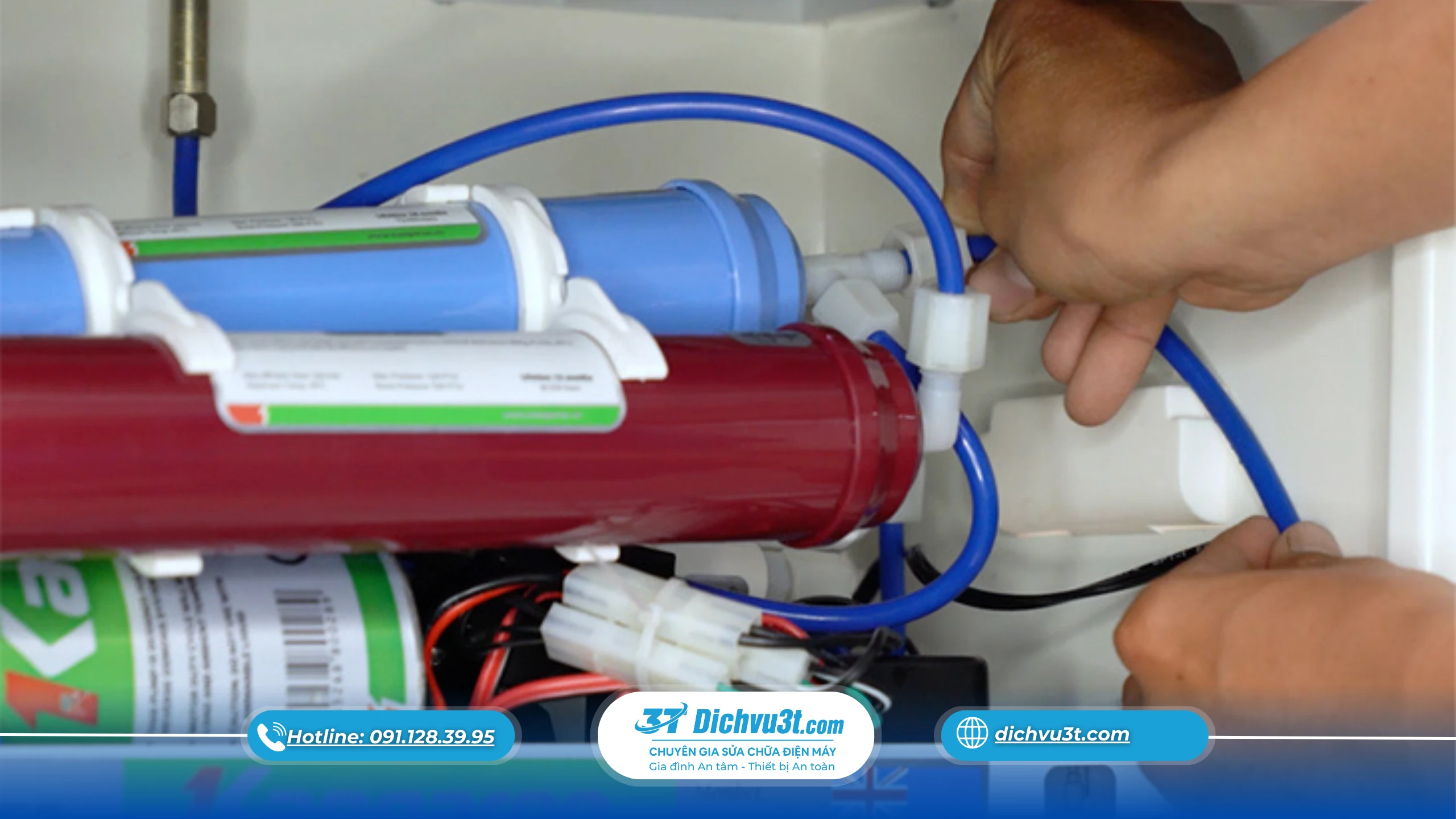 Dịch vụ 3T – Giải pháp lắp đặt máy lọc nước cho gia đình