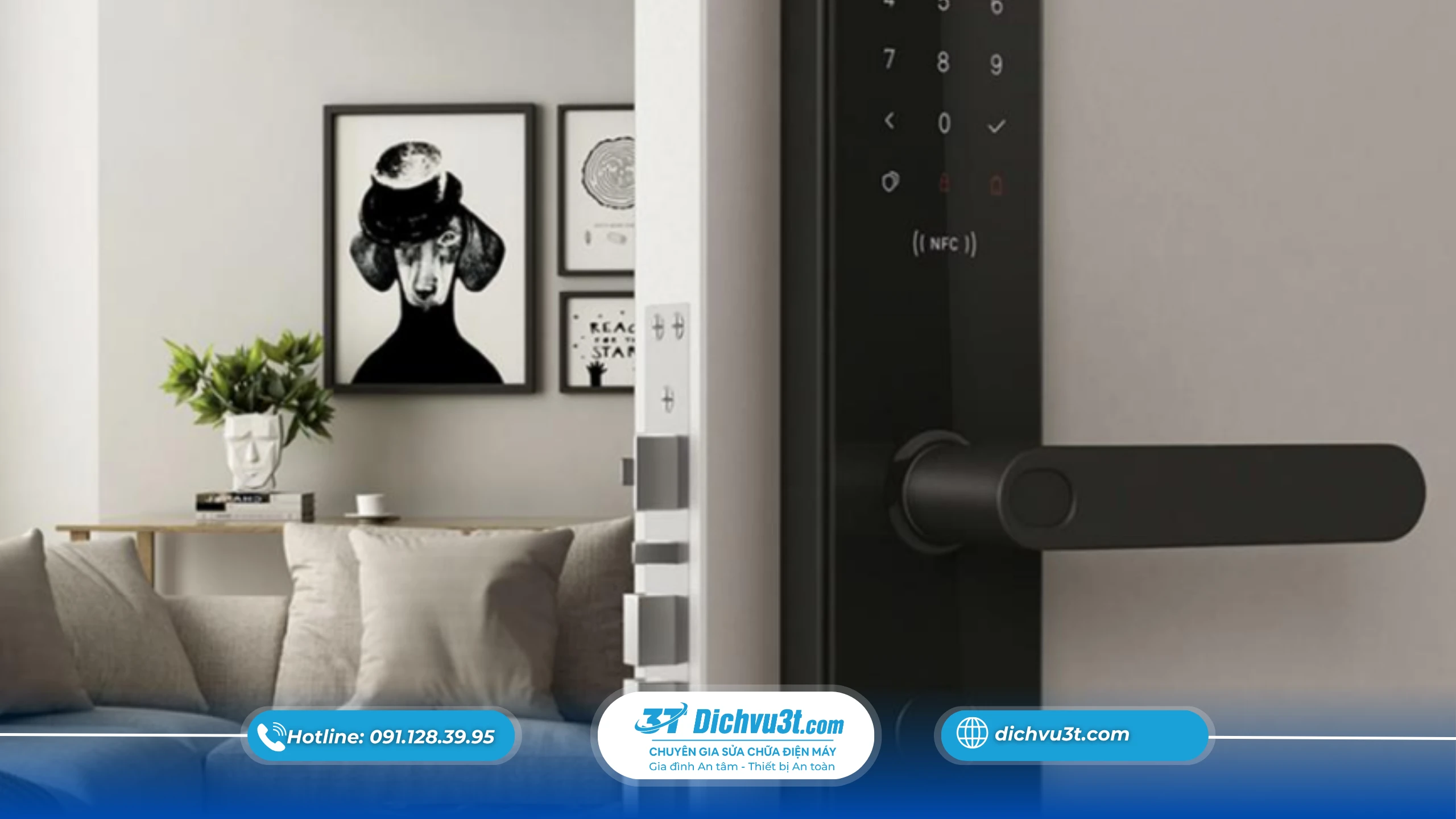 Khóa thông minh bị lỗi