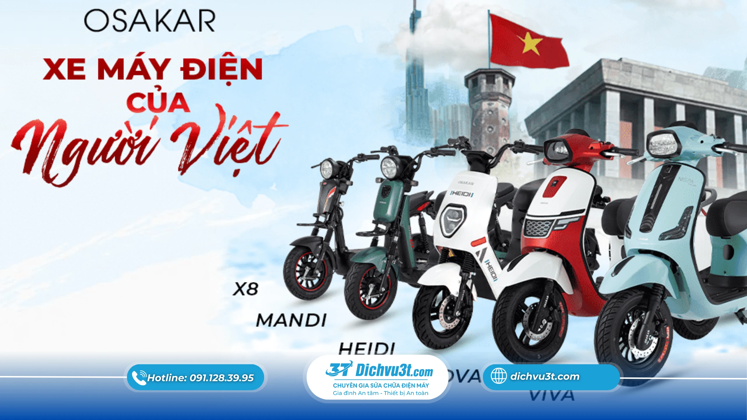 Xe máy điện Osakar