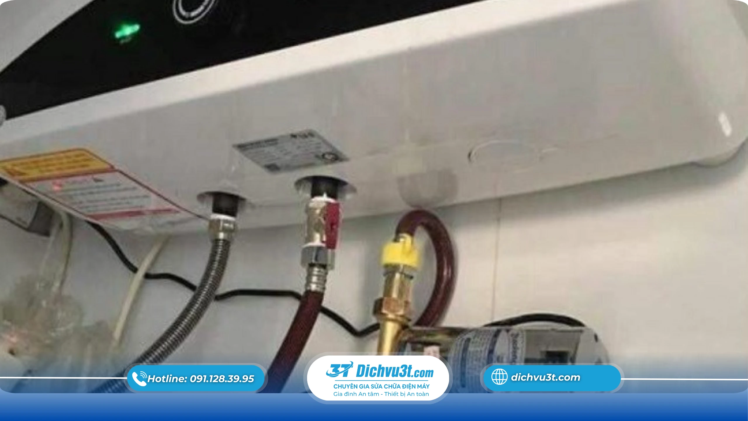 Áp lực nước đầu vào không ổn định