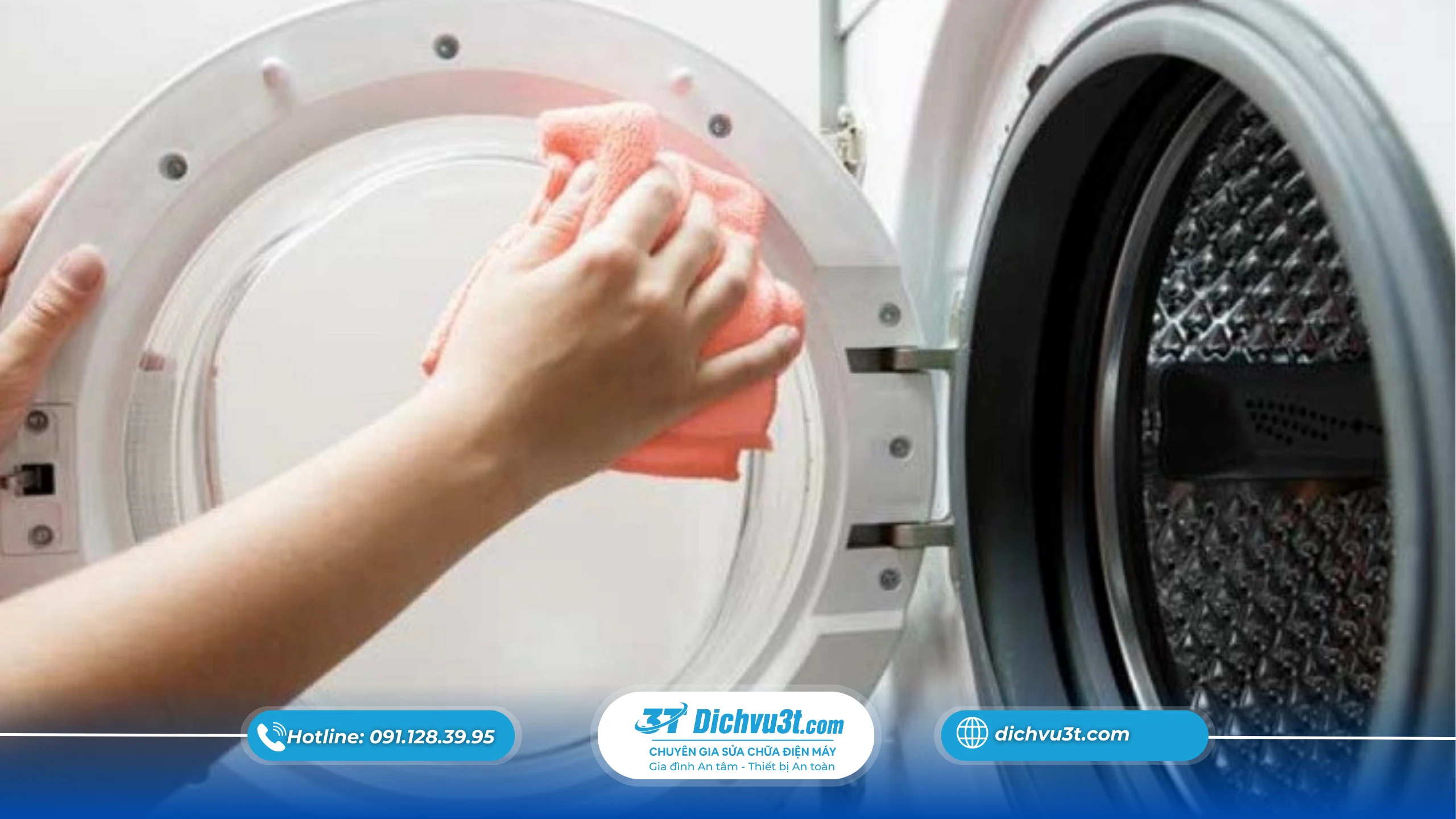 Những sai lầm thường gặp khi vệ sinh máy giặt tại nhà