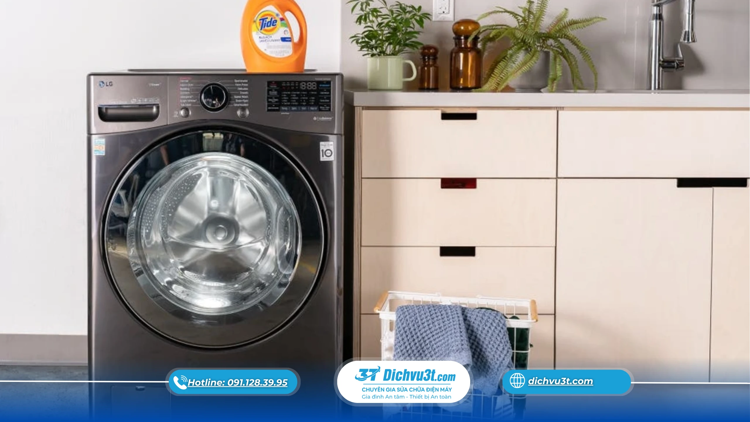 7 khác biệt khi lắp đặt máy giặt cửa ngang và cửa trên