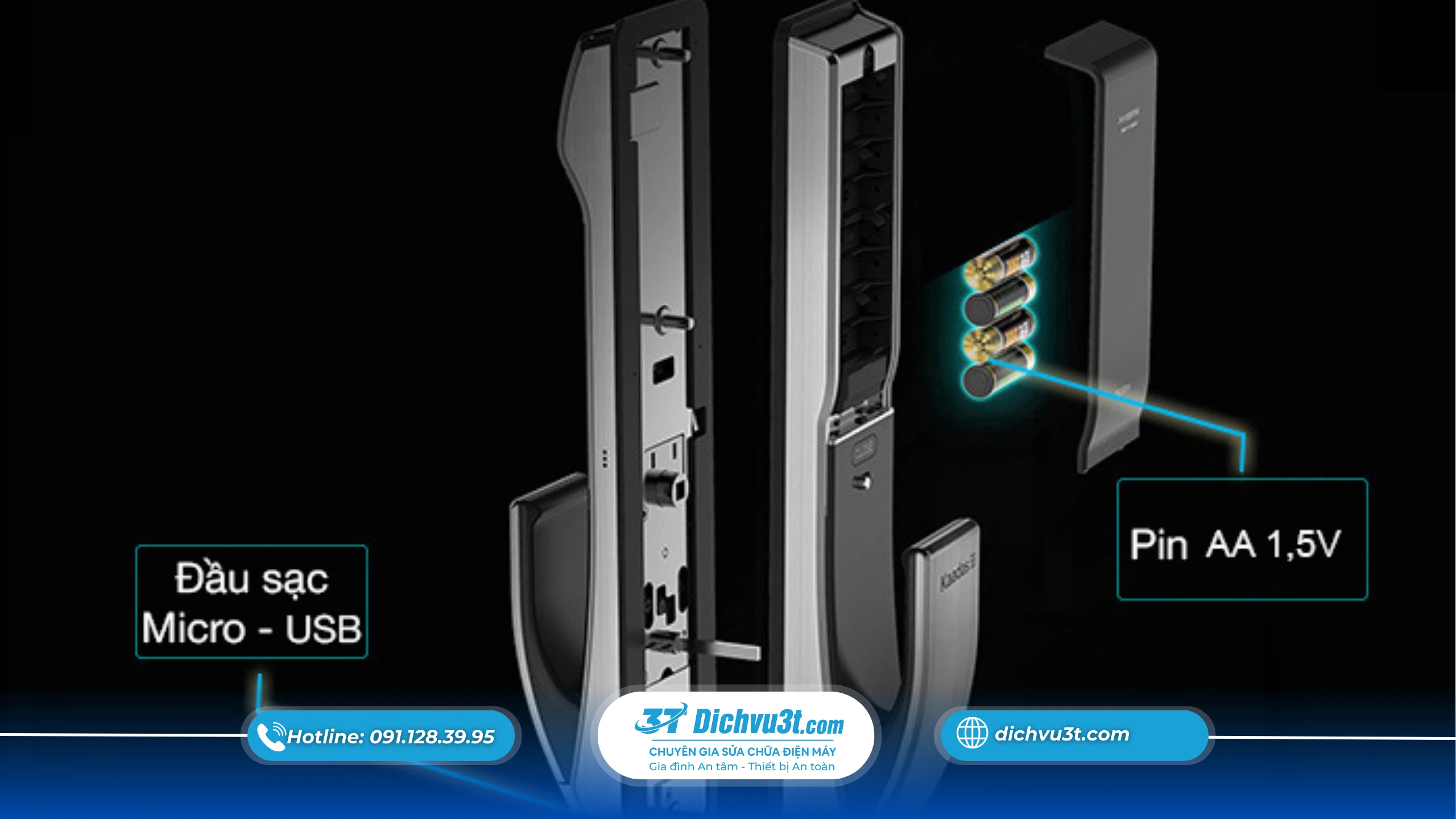 Vai trò của lắp đặt khoá thông minh đúng kỹ thuật