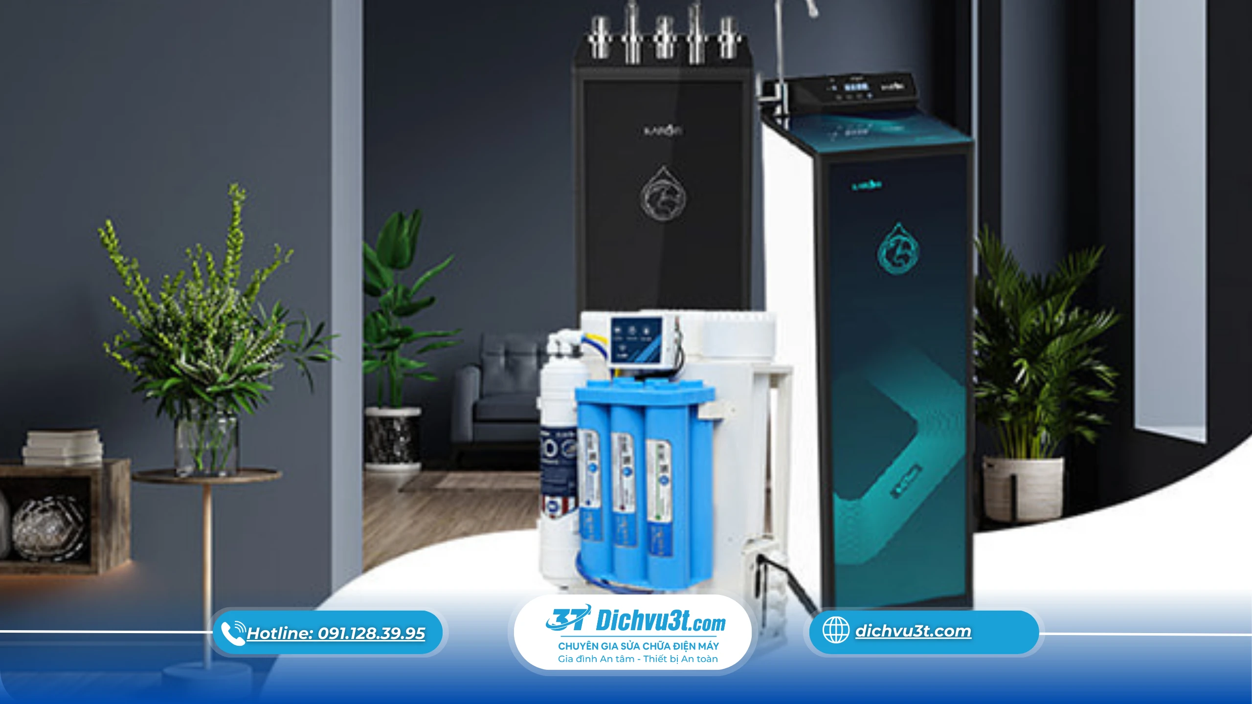 Lắp đặt máy lọc nước đúng kỹ thuật rất quan trọng