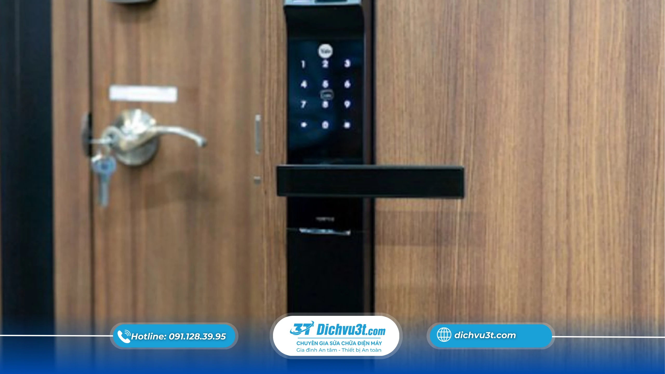 Dấu hiệu nhận biết khóa điện tử sắp hết pin