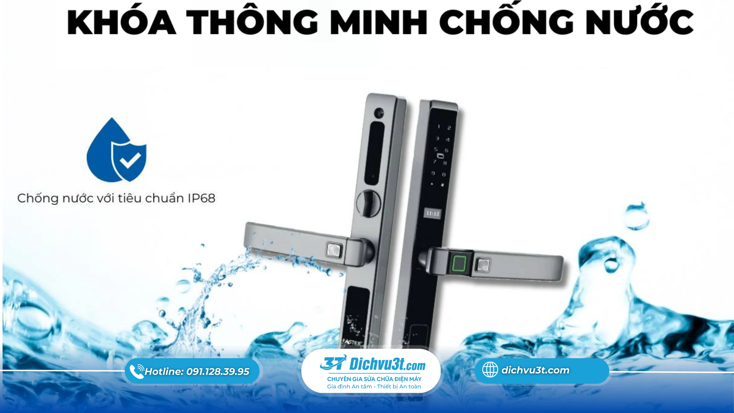 Những ai nên mua khóa thông minh chống nước?