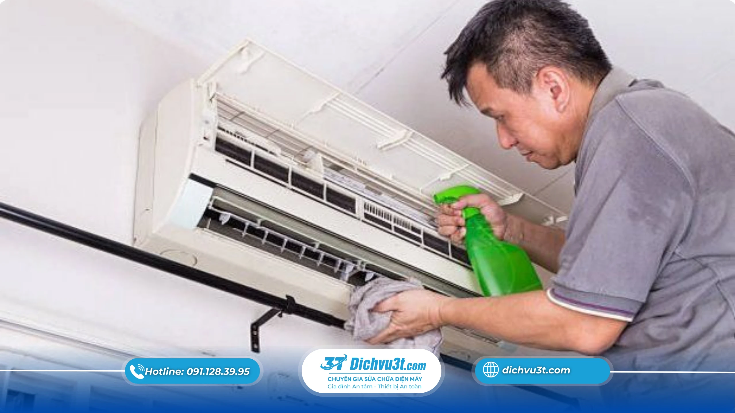 Hướng dẫn tự vệ sinh lưới lọc điều hòa 