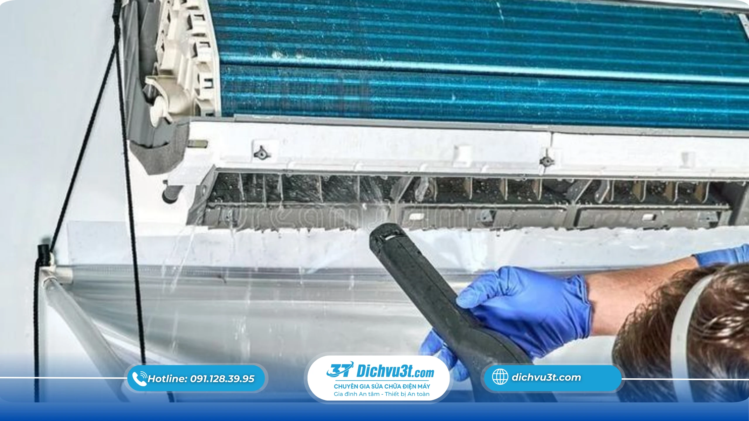 Hướng dẫn tự vệ sinh dàn lạnh điều hòa tại nhà