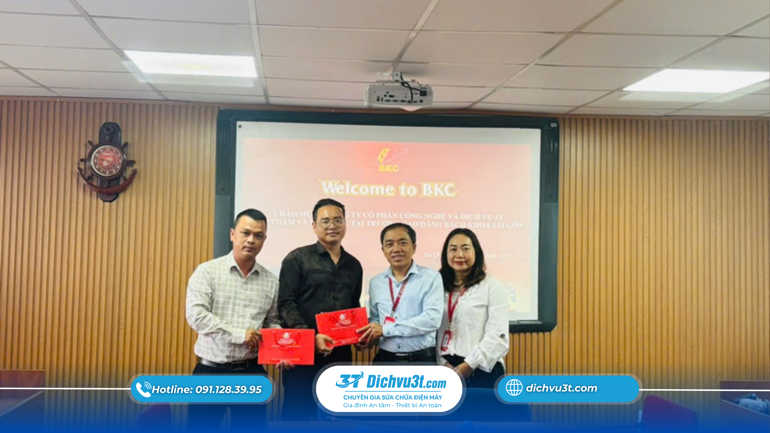 You are currently viewing Trường Cao đẳng Bách khoa Sài Gòn và Công ty Dịch vụ 3T ký kết hợp tác đào tạo kỹ thuật viên