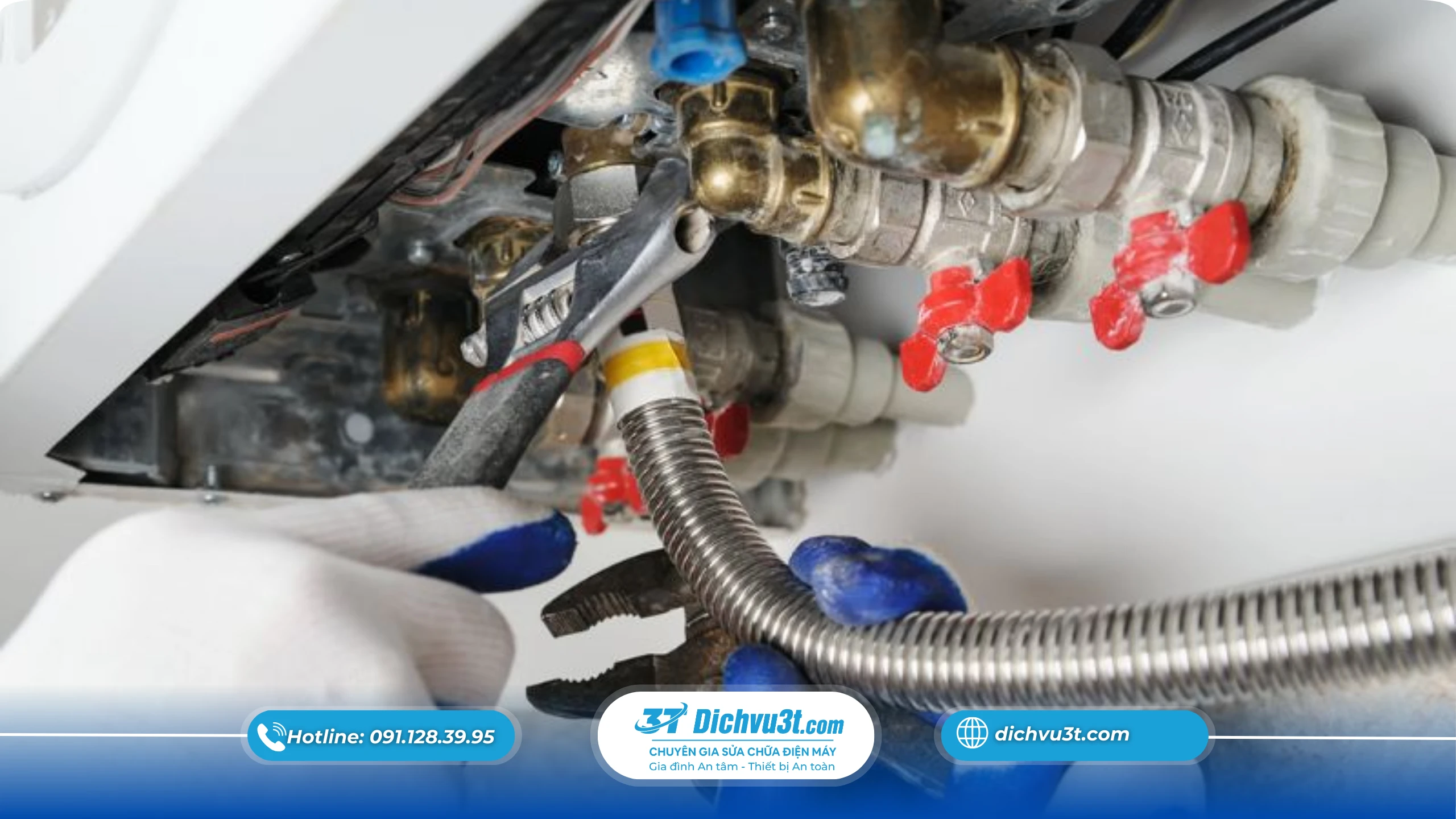 Bình nóng lạnh phát ra tiếng kêu