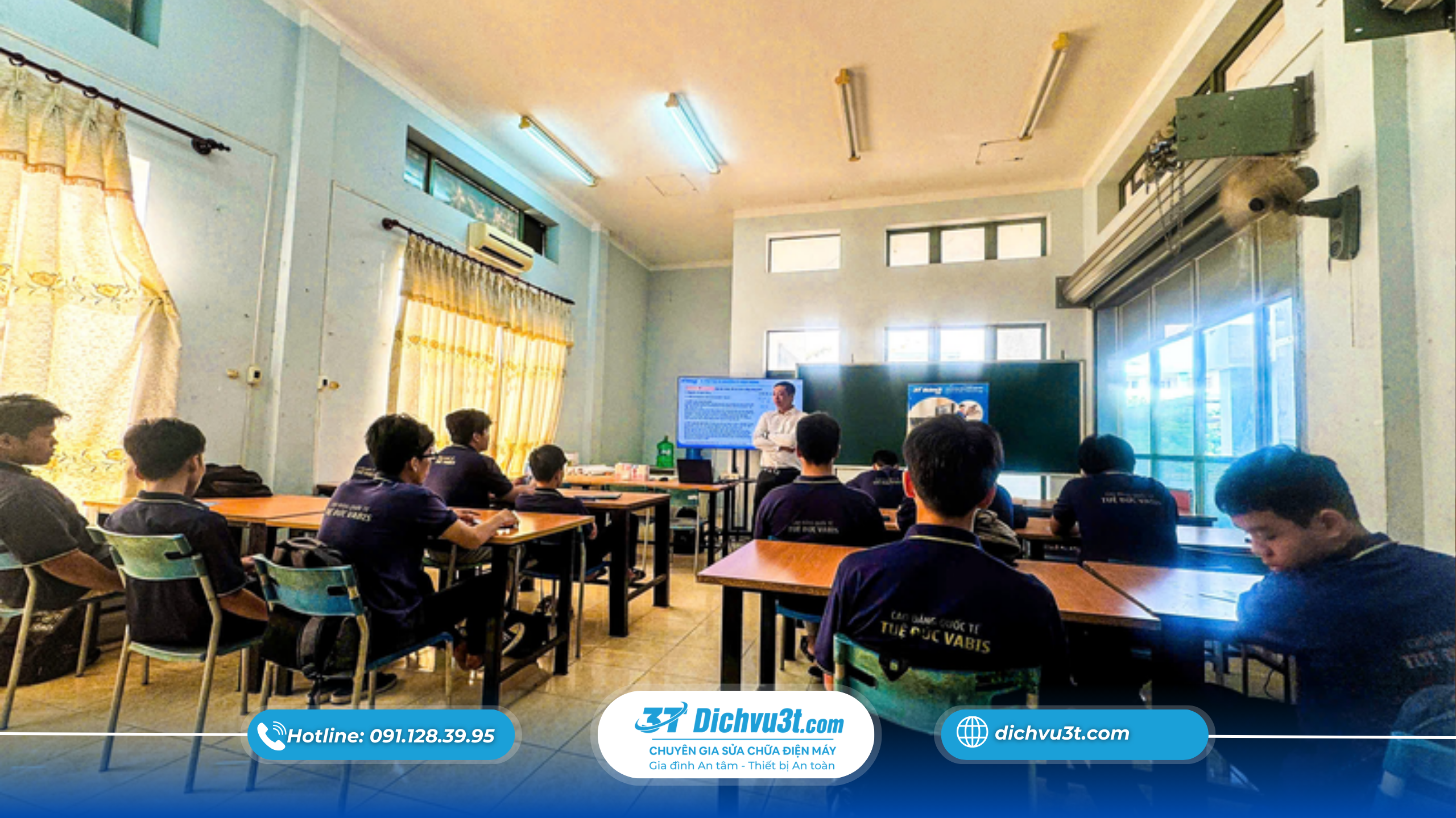 You are currently viewing Trường Cao đẳng Quốc tế Vabis – Bà Rịa Vũng Tàu và Công ty Dịch vụ 3T ký kết hợp tác đào tạo kỹ thuật viên
