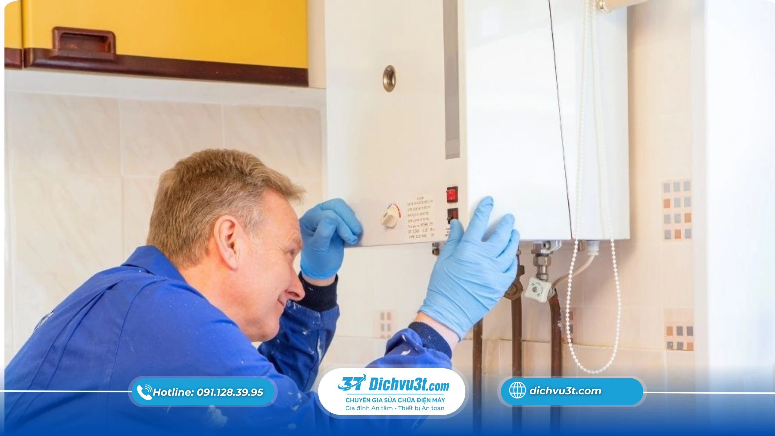 Dichvu3t.com - dịch vụ lắp đặt bình nóng lạnh uy tín tại Hà Nội