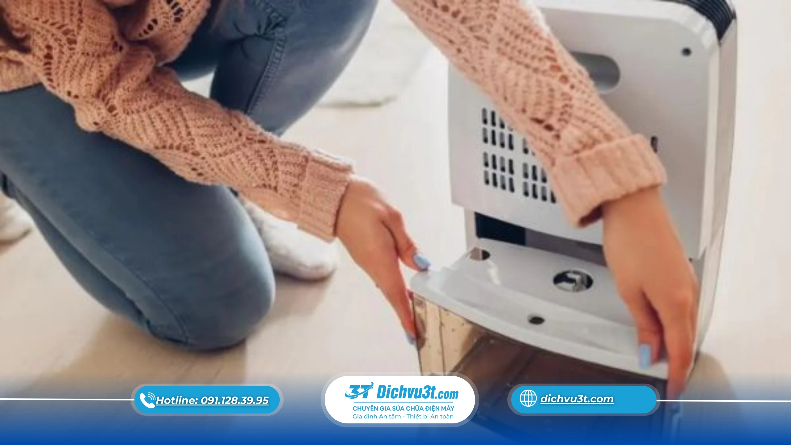 Lắp đặt máy hút ẩm