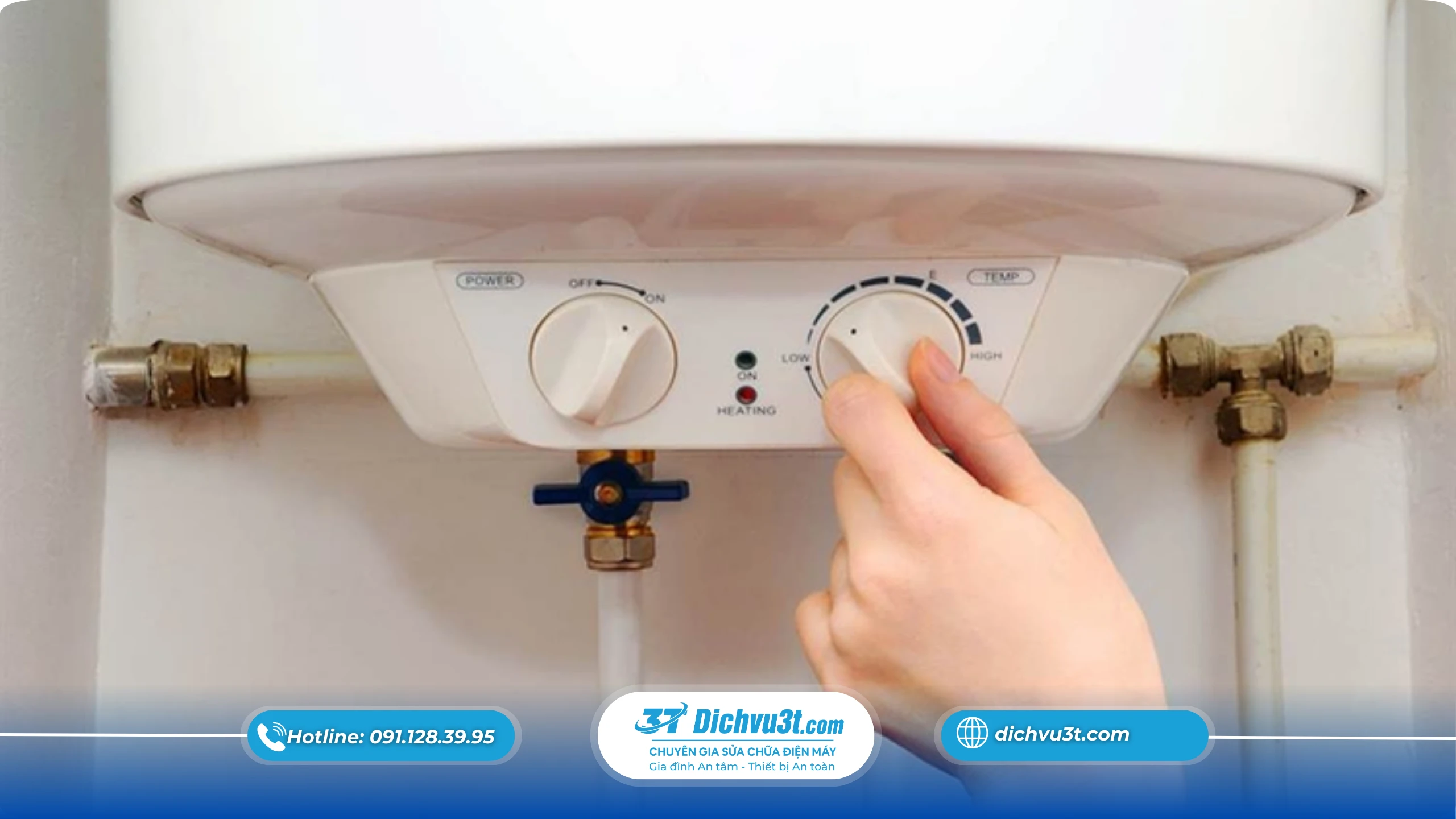 Bình nóng lạnh tốn điện bất thường trong mùa đông