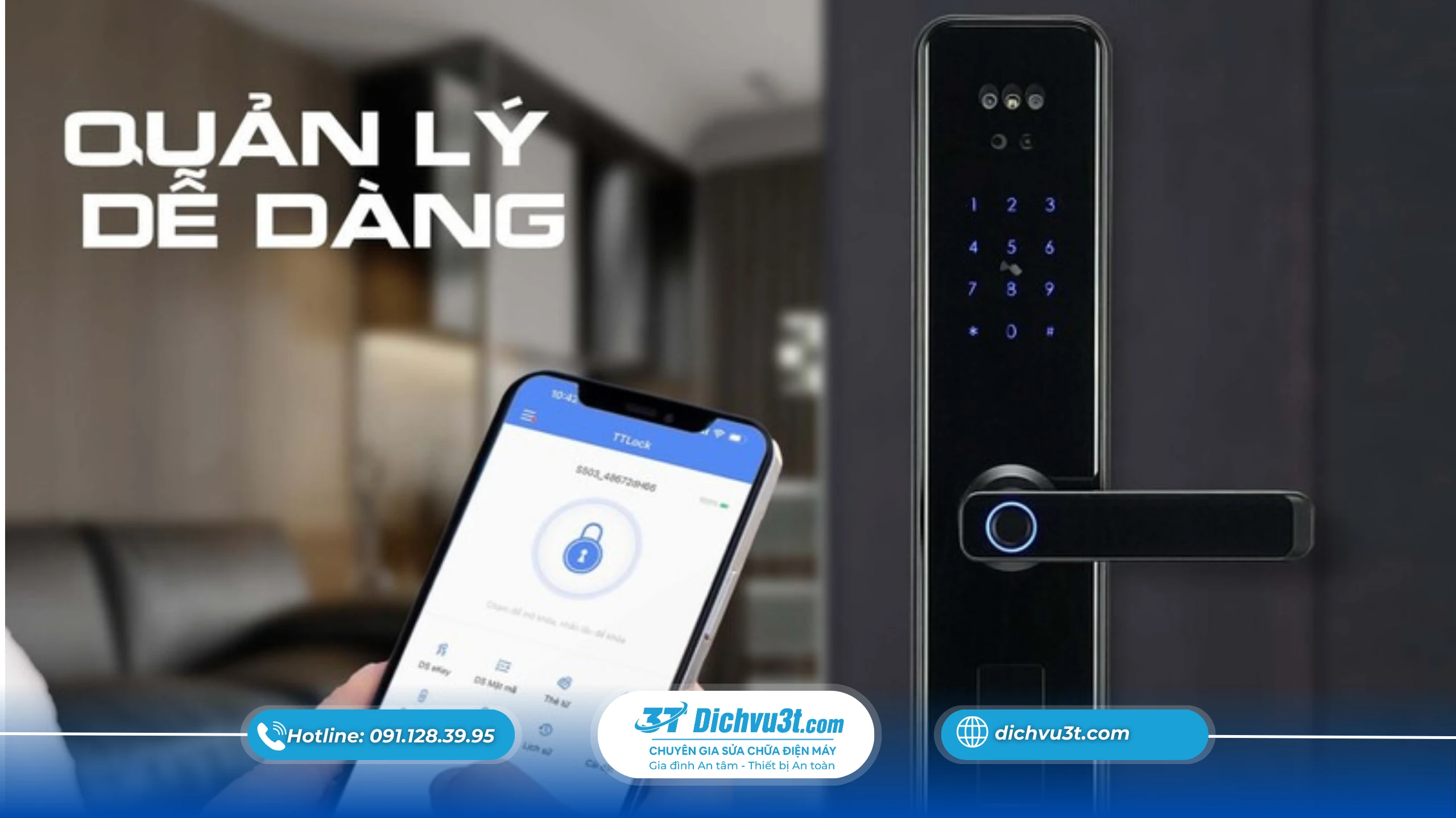 Tính năng quản lý từ xa của khóa thông minh