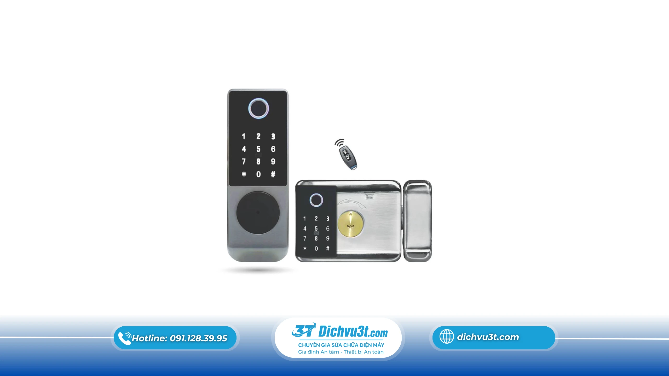 lắp đặt khóa thông minh