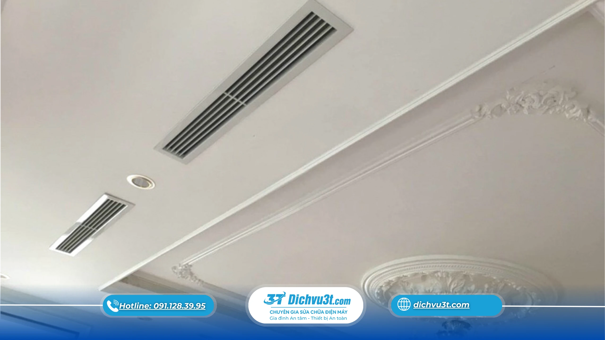 Lắp đặt điều hoà: Tổng quan về điều hoà âm trần