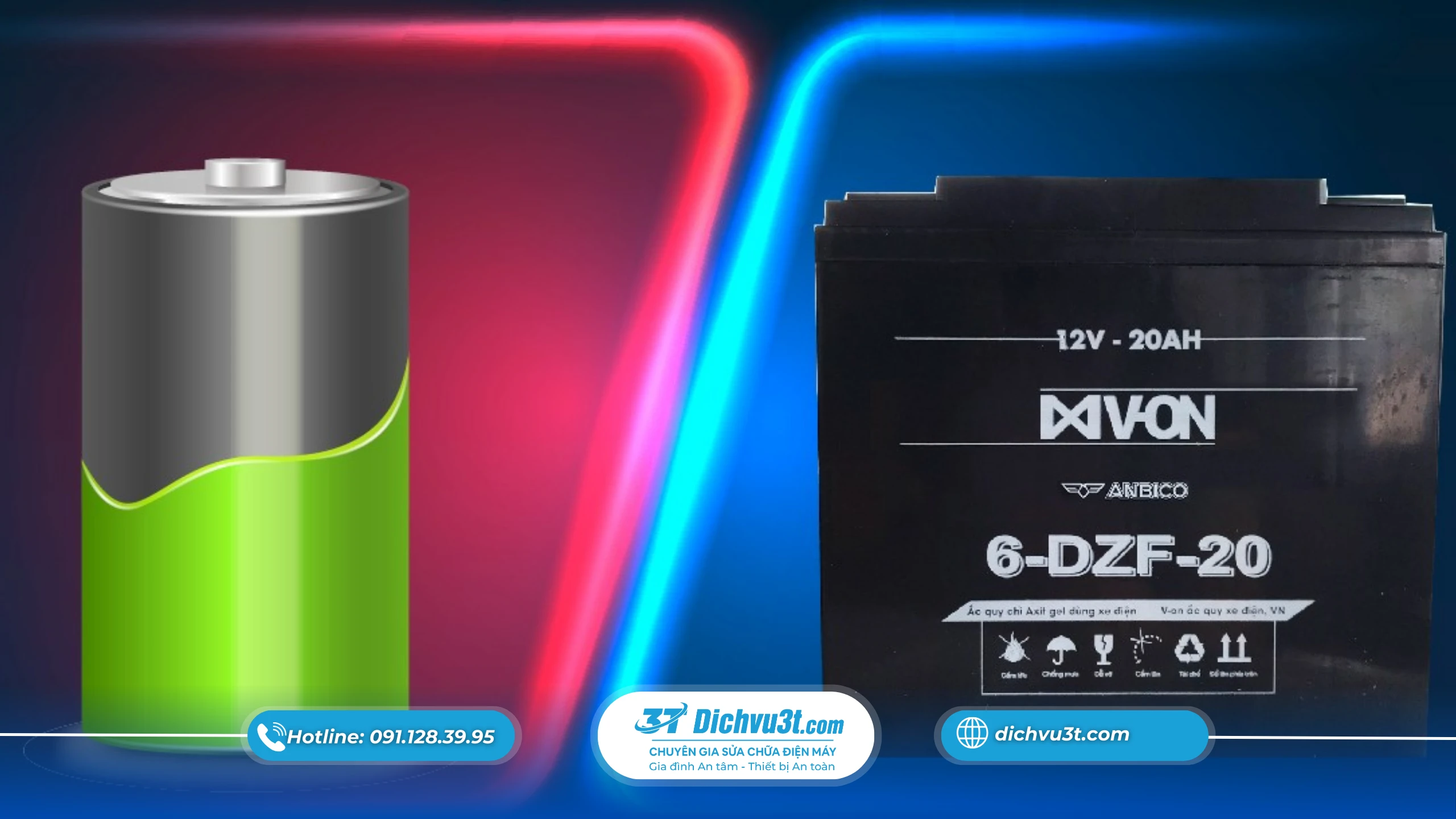 Ưu tiên chọn pin xe điện lithium thay vì ắc quy chì