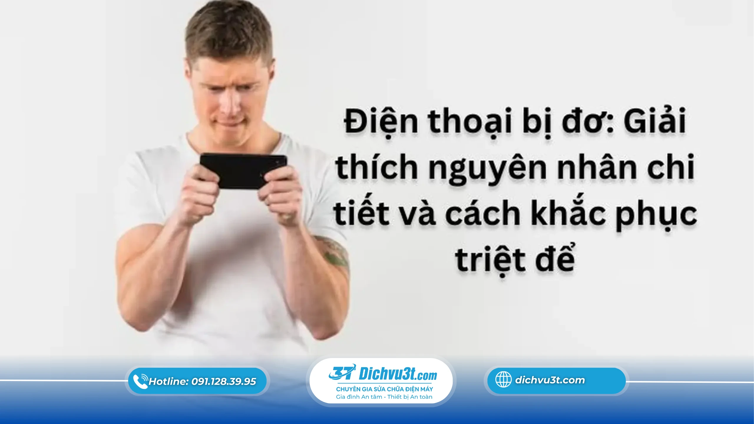Điện thoại bị đơ, chậm phản hồi: Nguyên nhân và cách xử lý triệt để