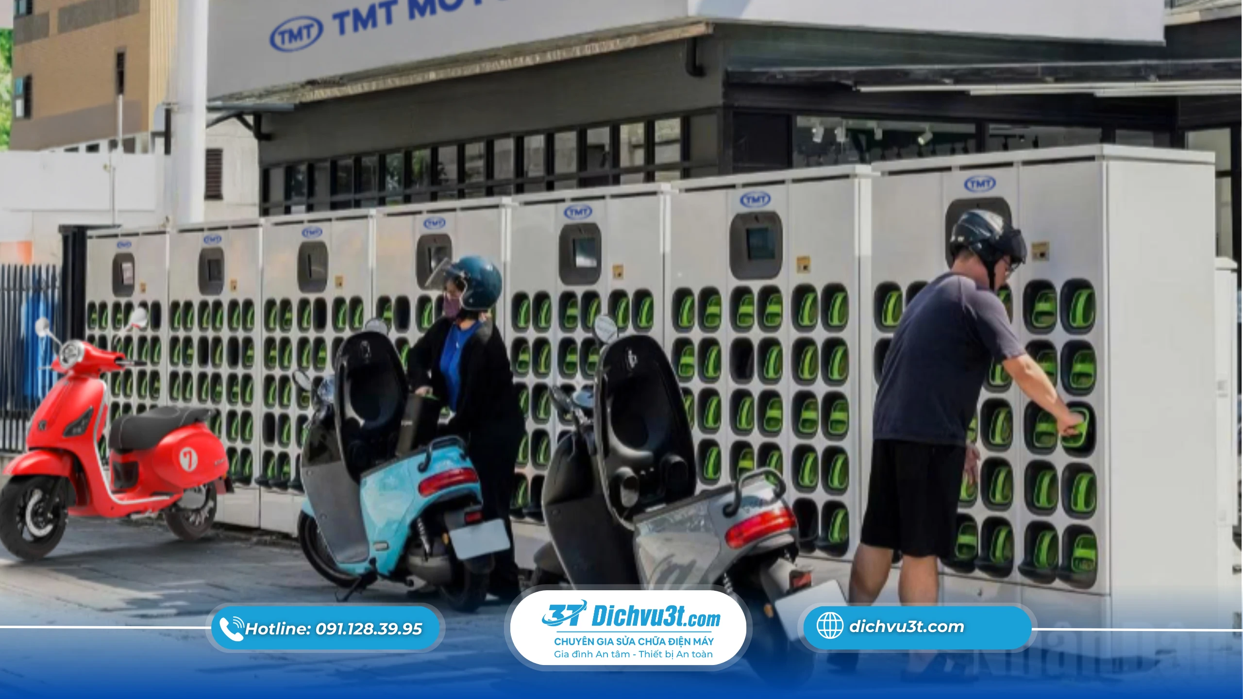 Trạm đổi pin xe điện