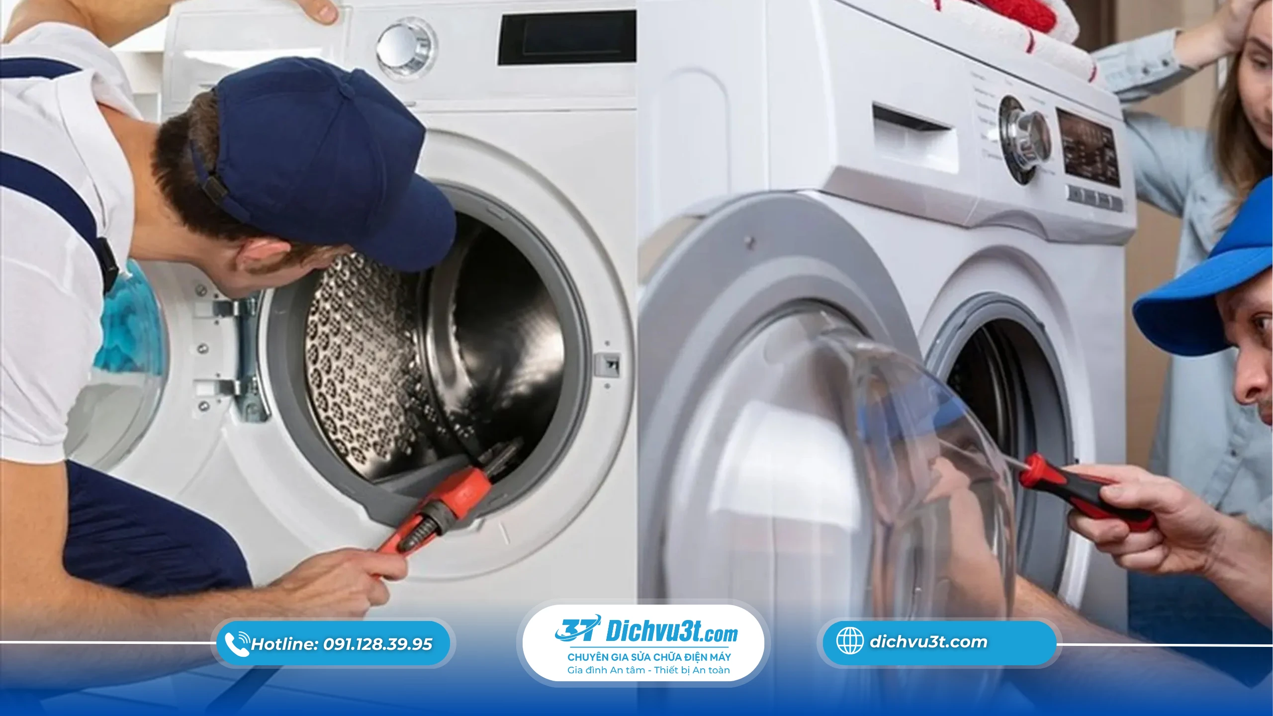 lắp đặt máy giặt