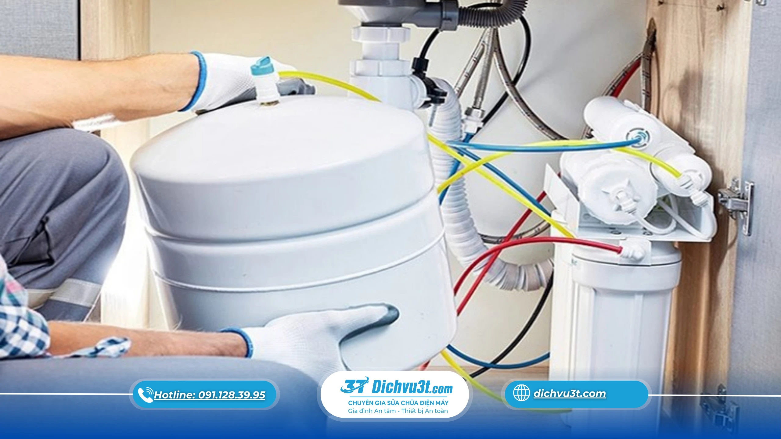 Vệ sinh máy lọc nước đúng cách