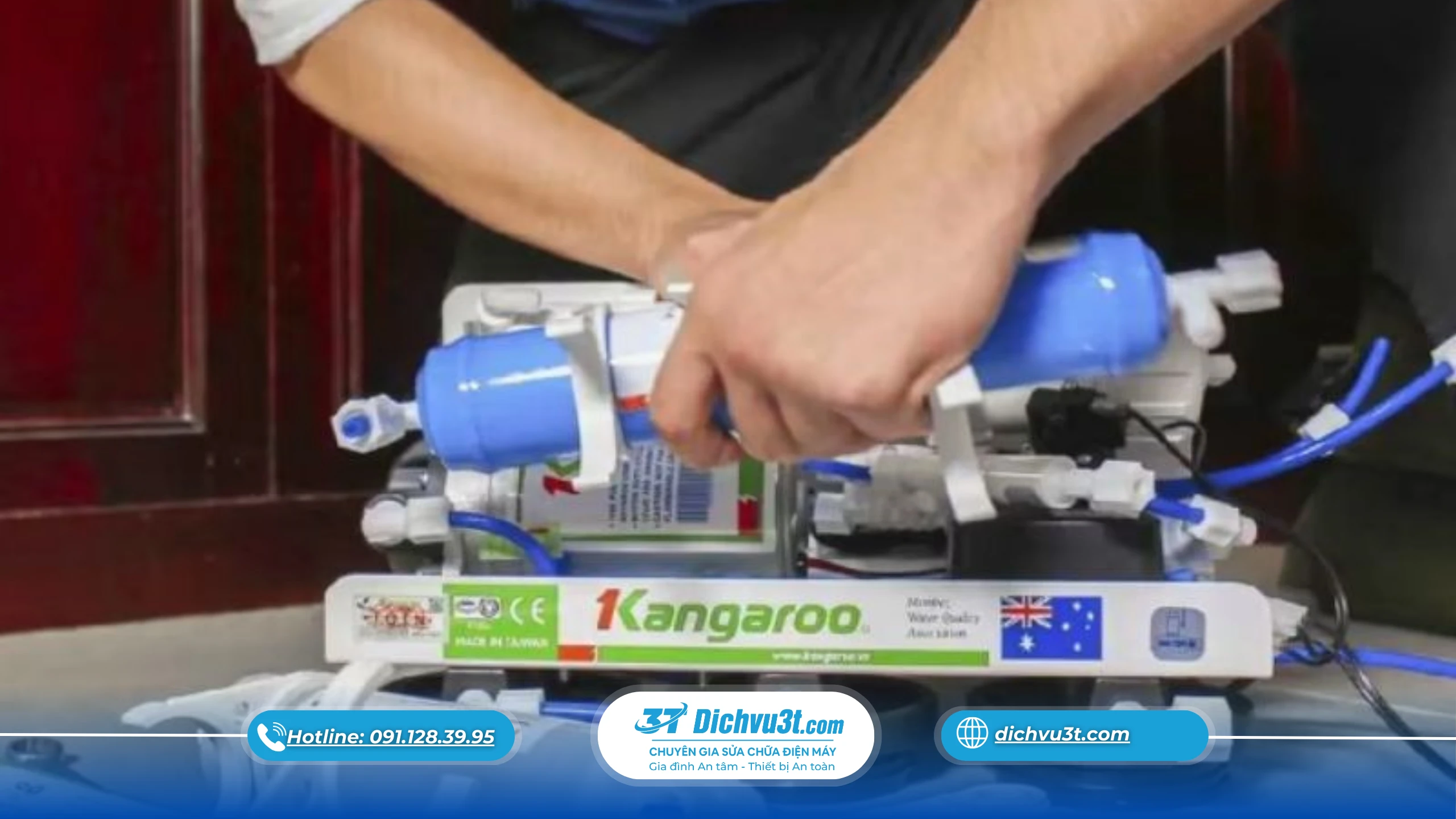 Vệ sinh máy lọc nước đúng cách