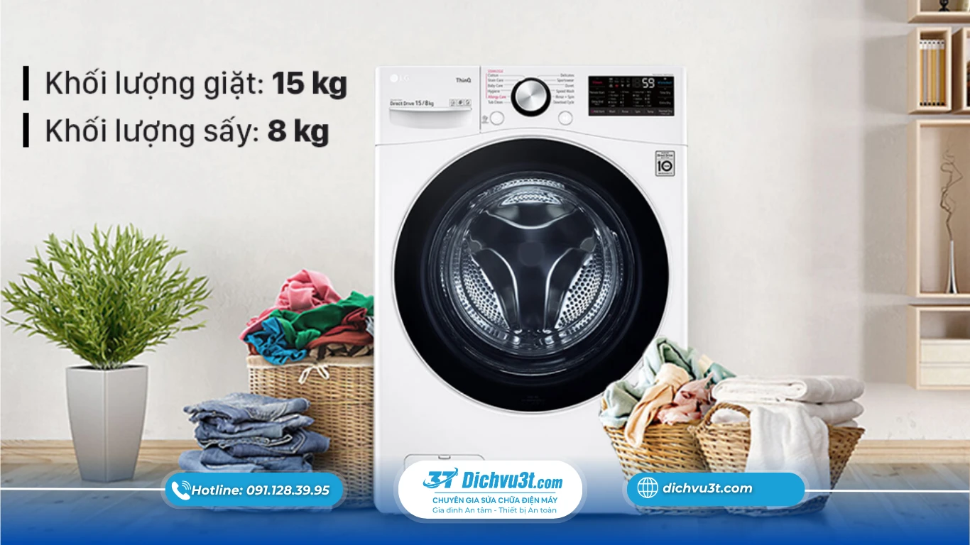 Nên mua máy giặt tích hợp sấy không?