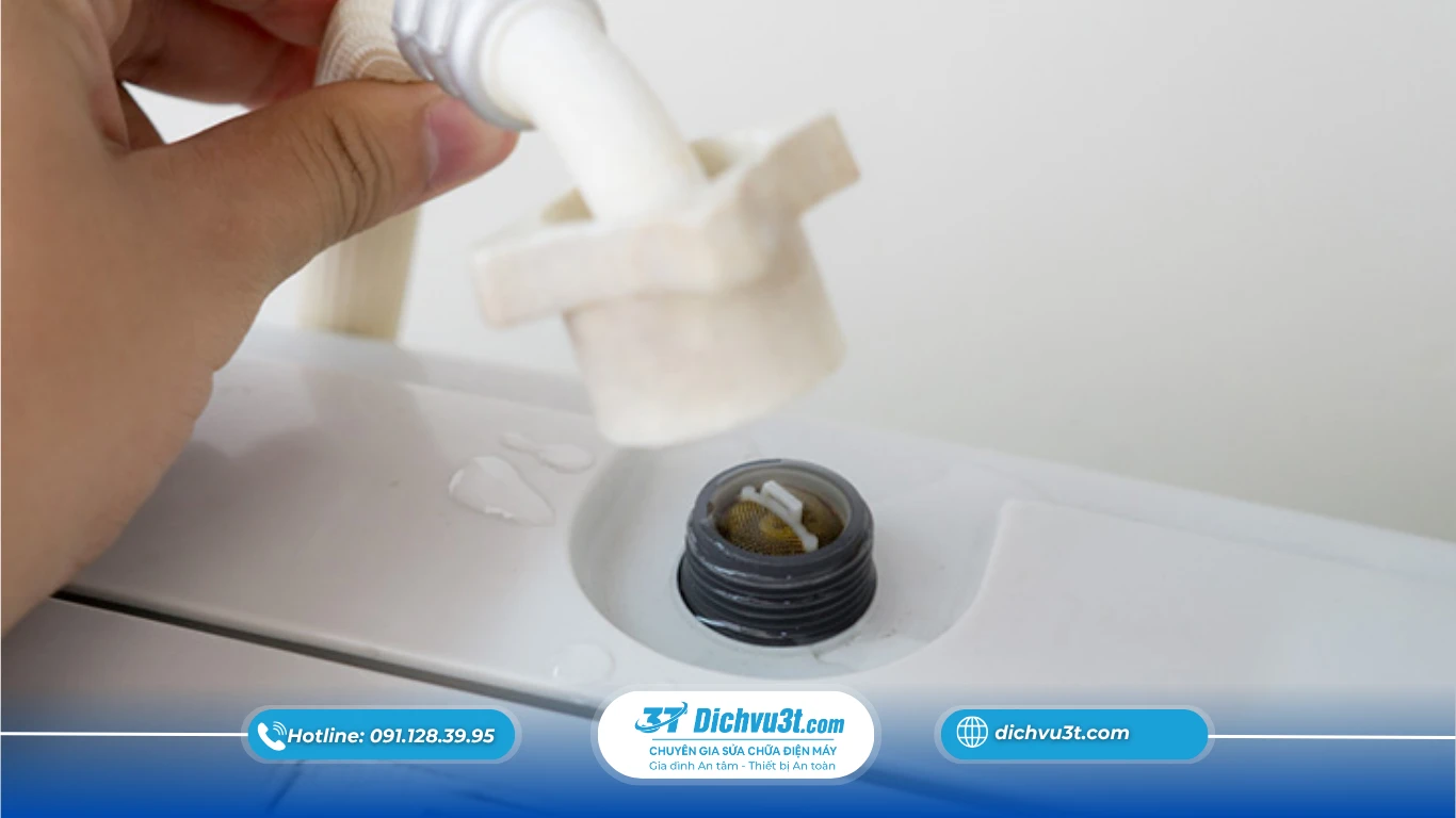 5 lỗi thường gặp khi sử dụng máy giặt